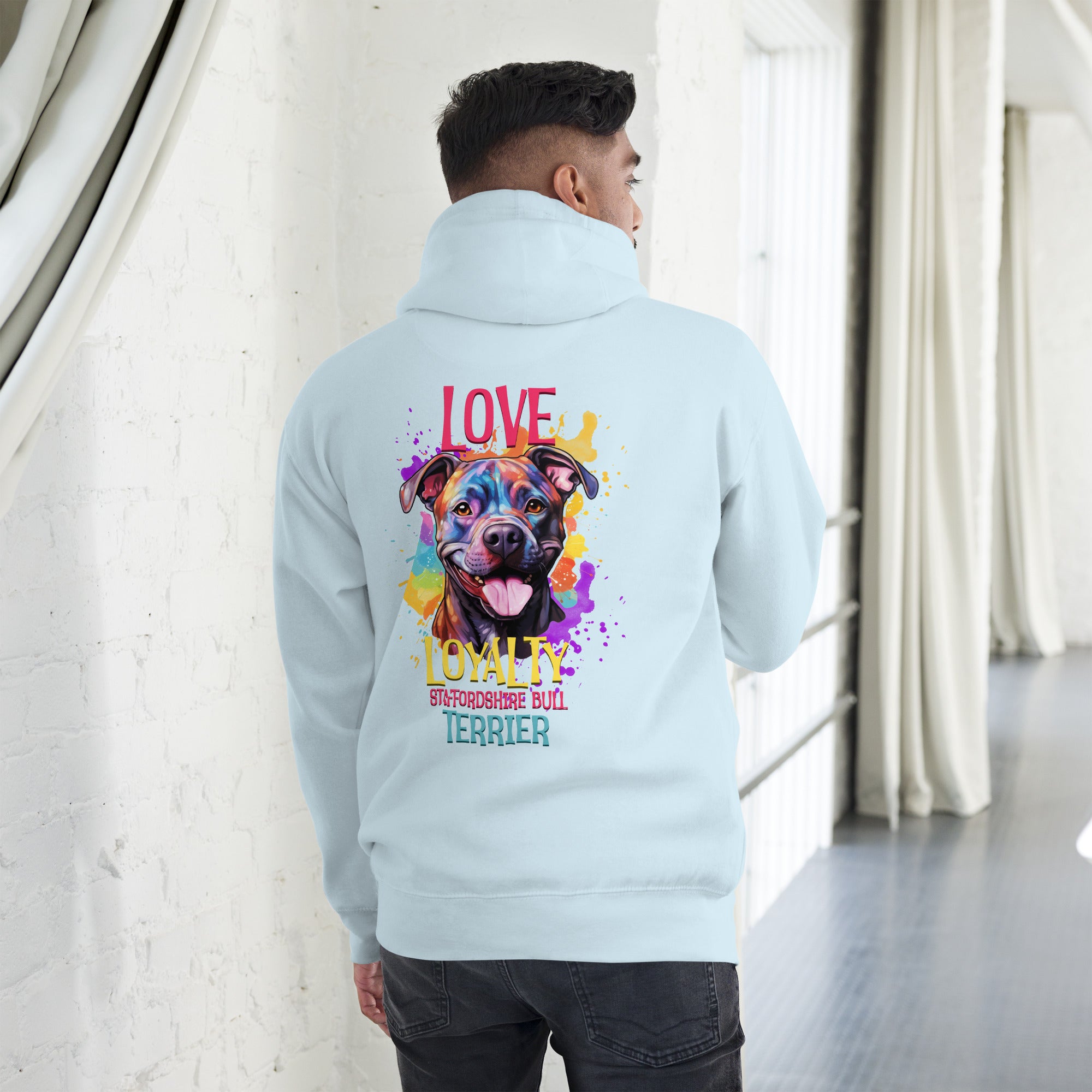 Staffordshire Bull Terrier Unisex Hoodie