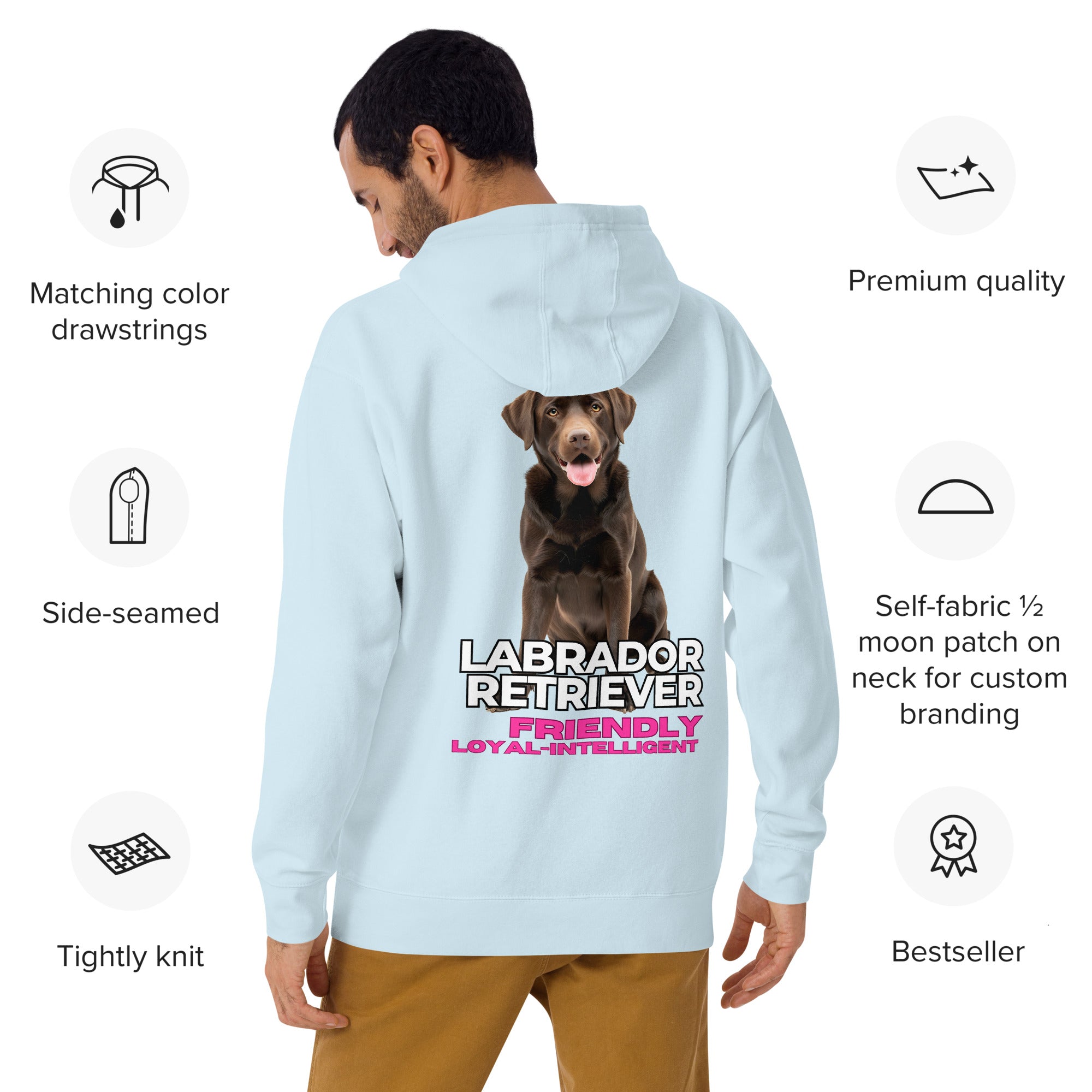 Labrador Retriever Unisex Hoodie