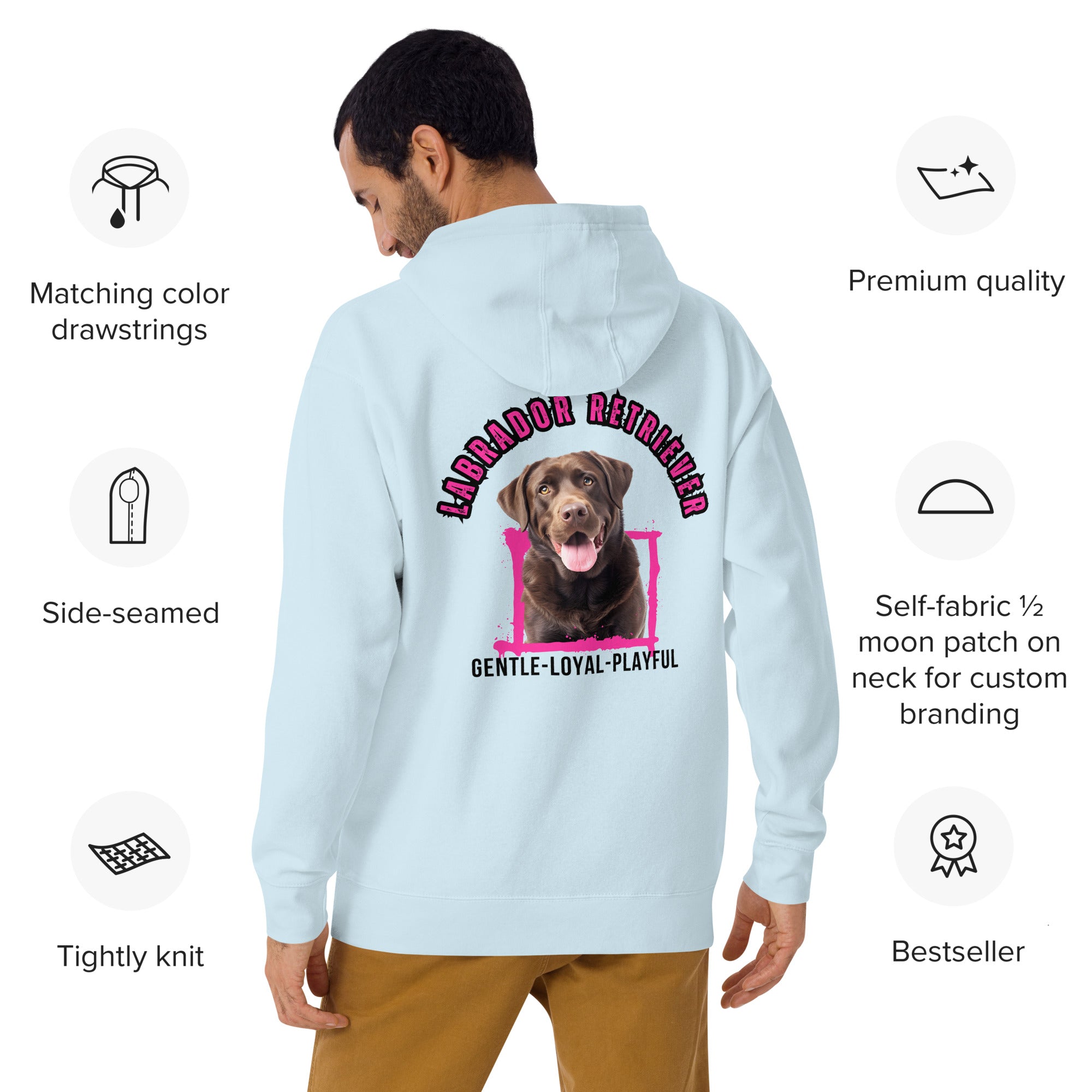 Labrador Retriever Unisex Hoodie