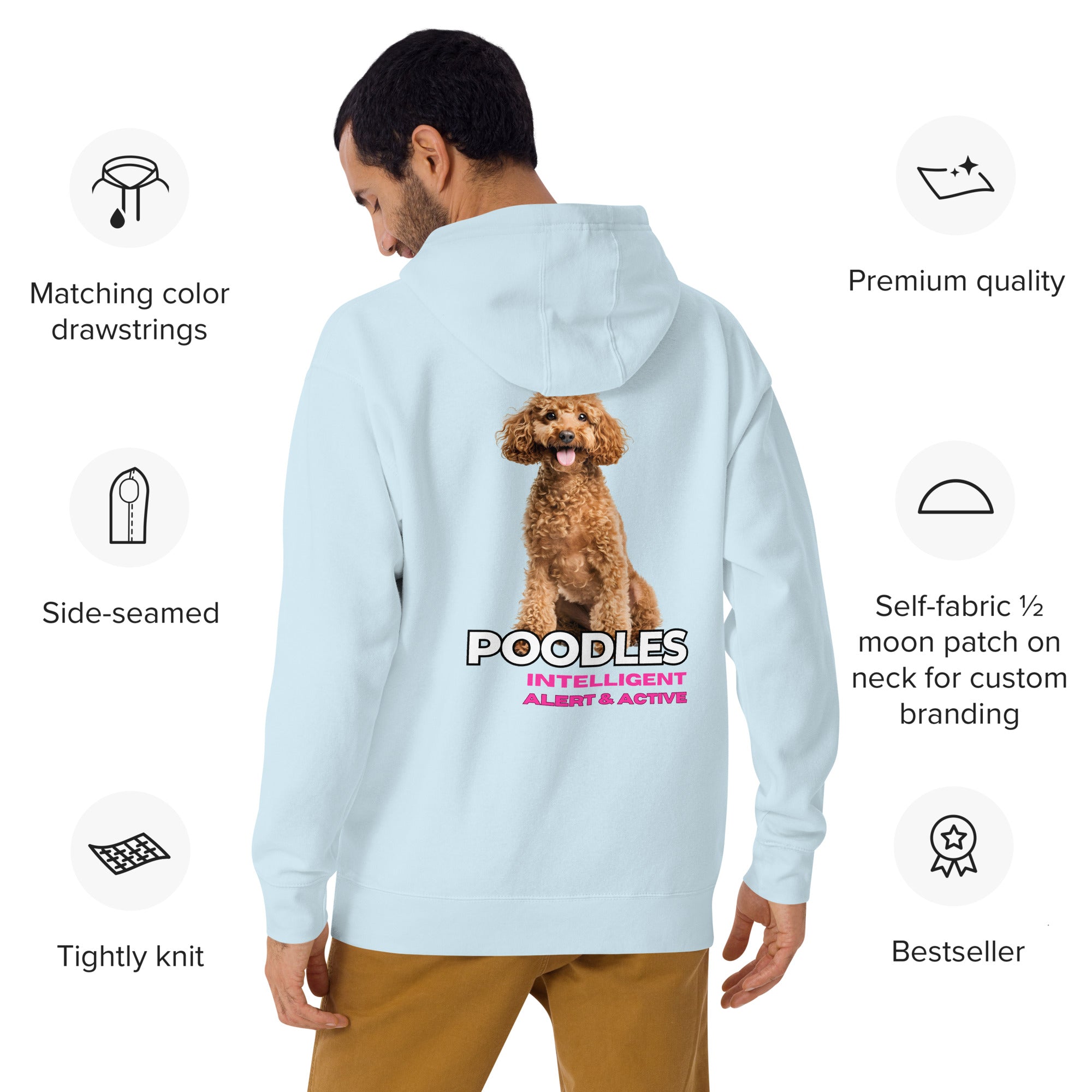 Poodle Unisex Hoodie