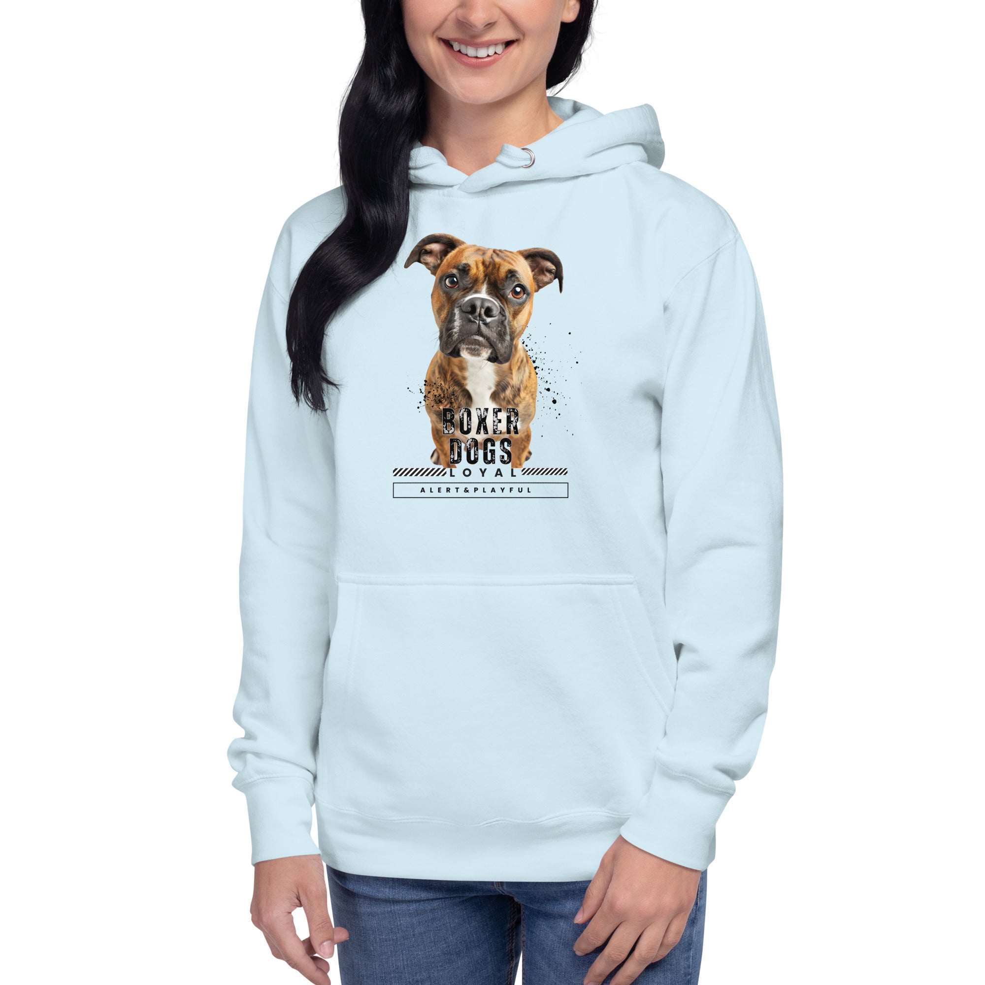 Boxer Dogs Unisex Hoodie