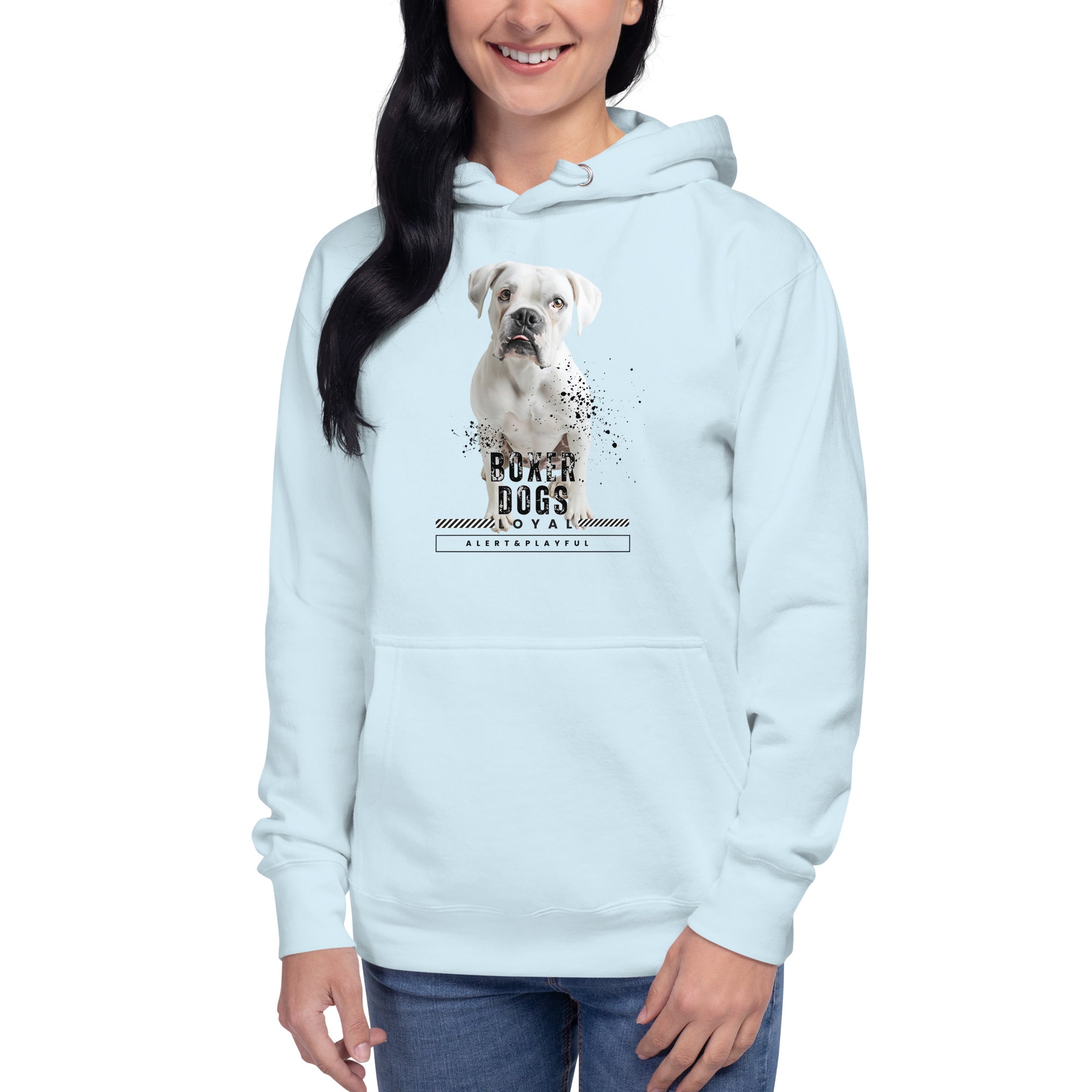 Boxer Dogs Unisex Hoodie