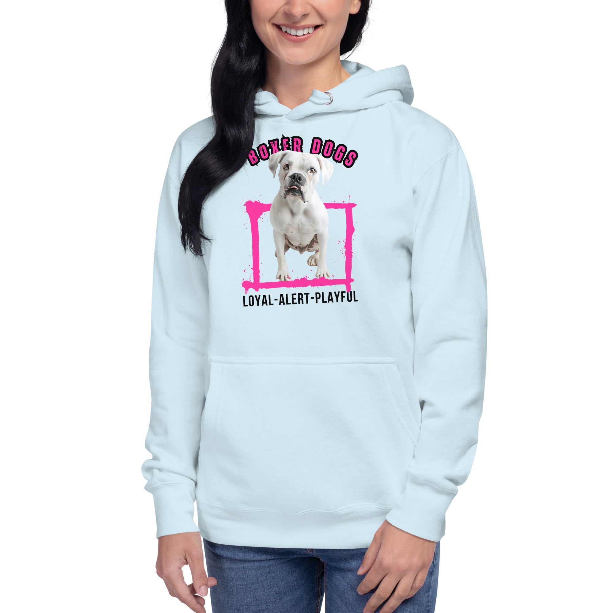 Boxer Dogs Unisex Hoodie