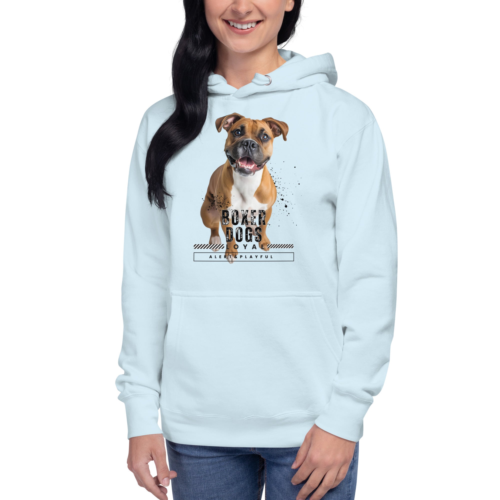 Boxer Dogs Unisex Hoodie