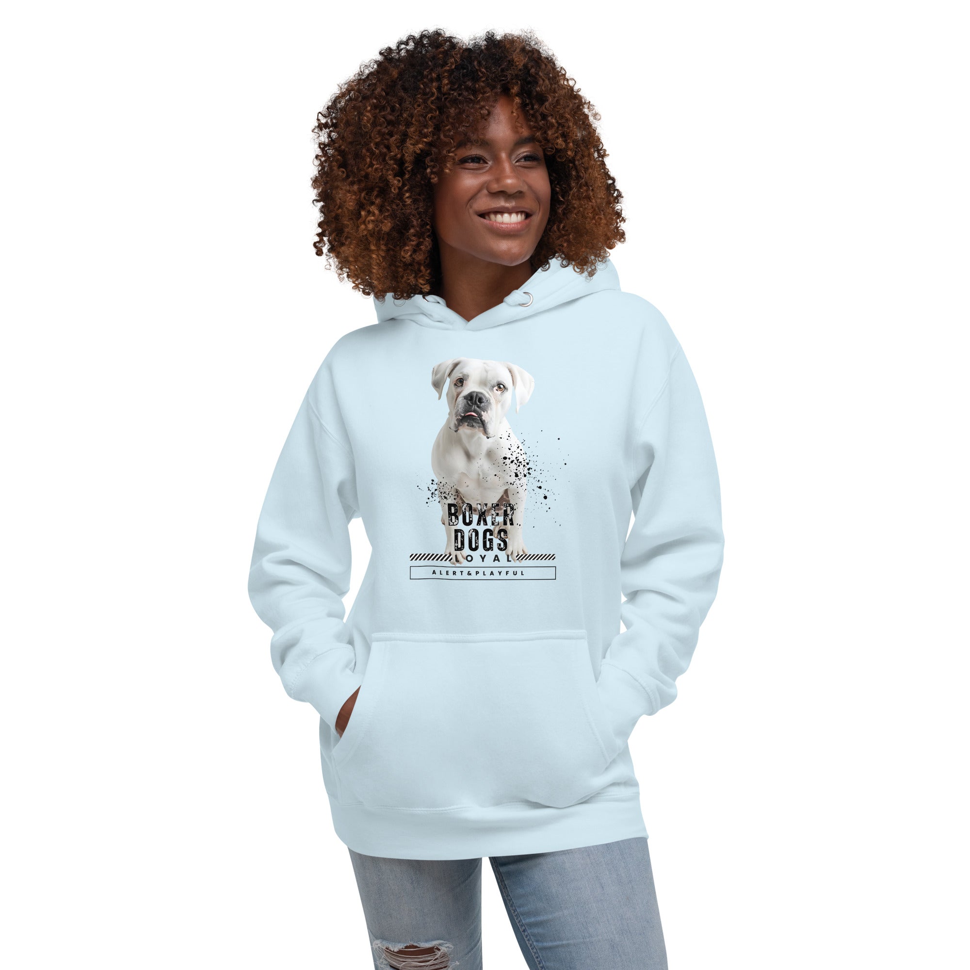 Boxer Dogs Unisex Hoodie