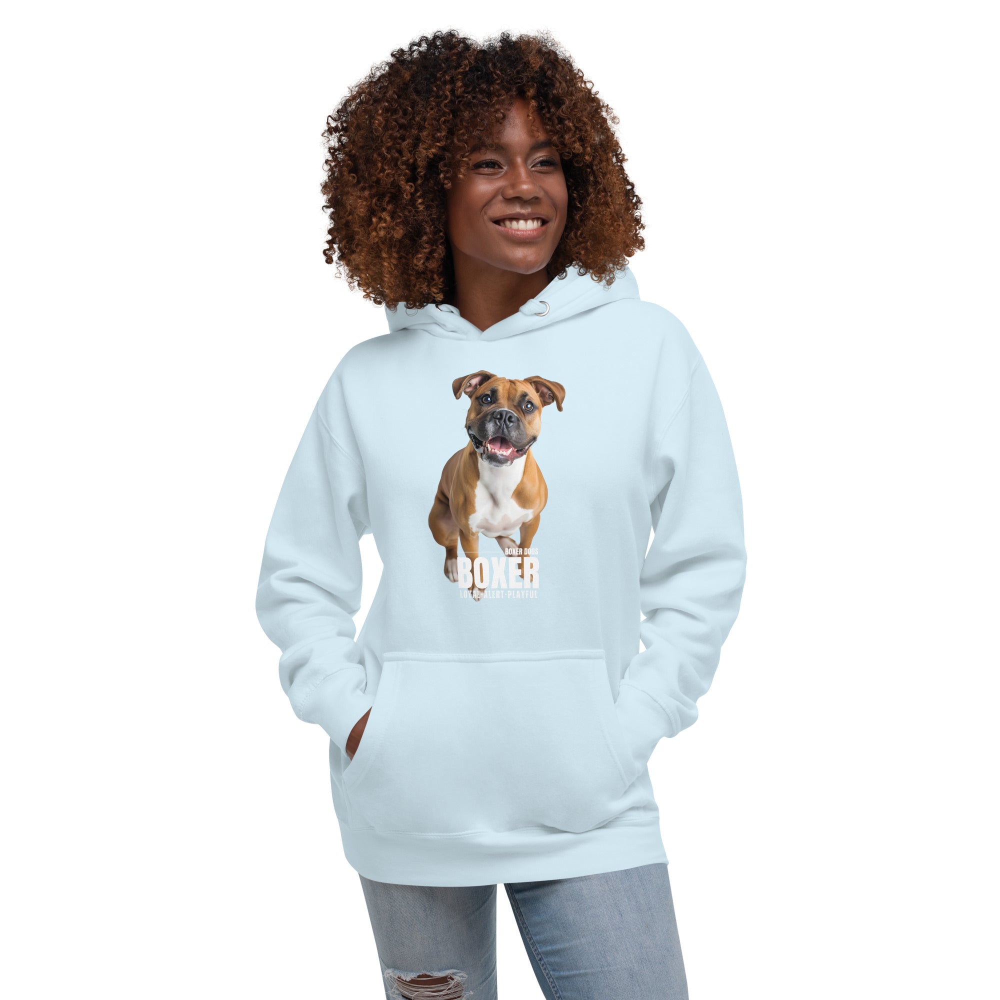 Boxer Dogs Unisex Hoodie