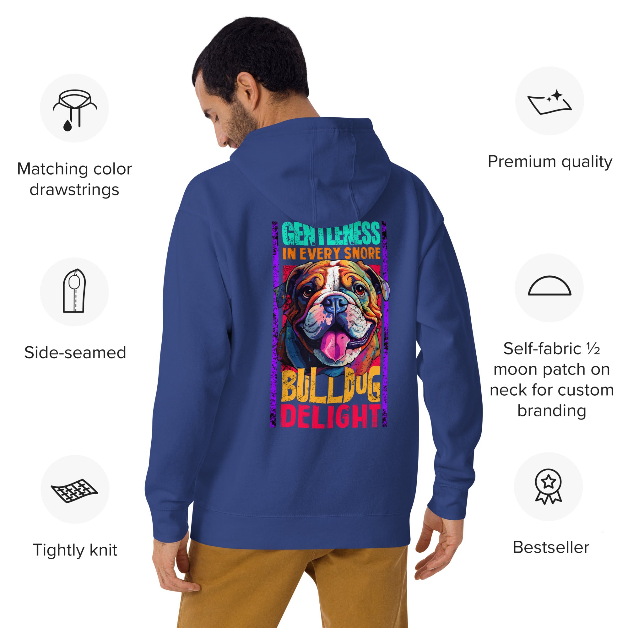 English Bulldog Unisex Hoodie