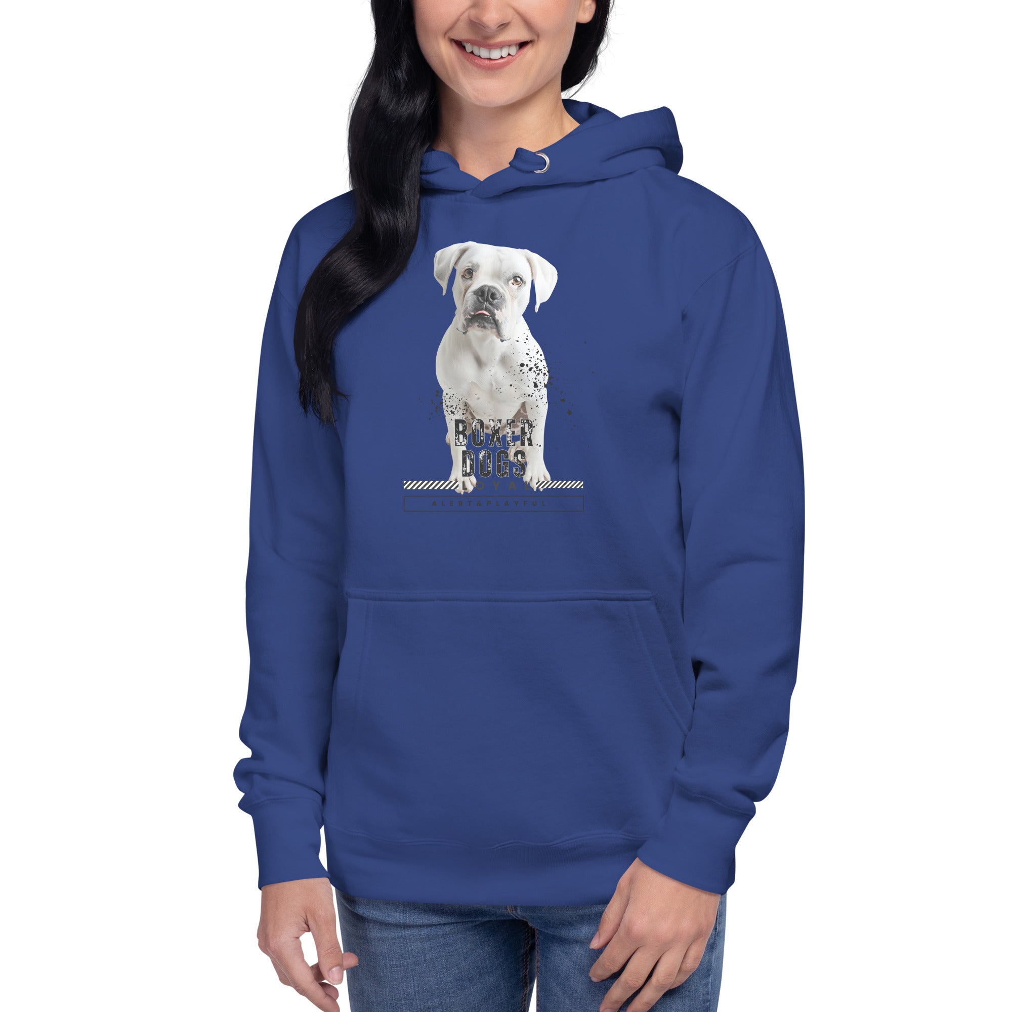 Boxer Dogs Unisex Hoodie