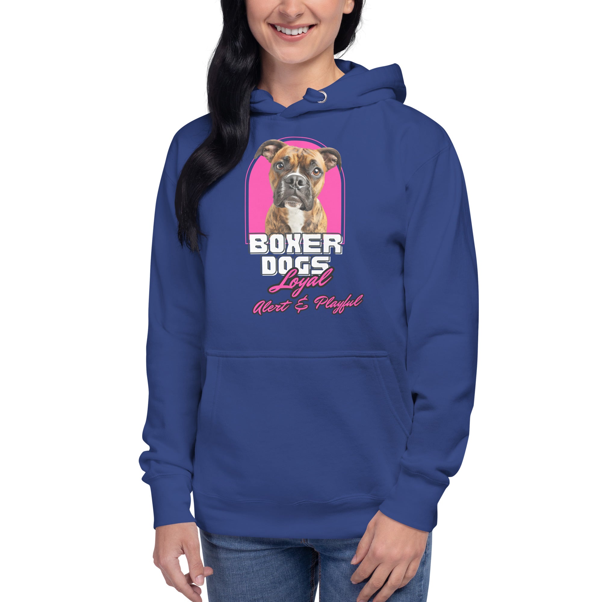 Boxer Dogs Unisex Hoodie