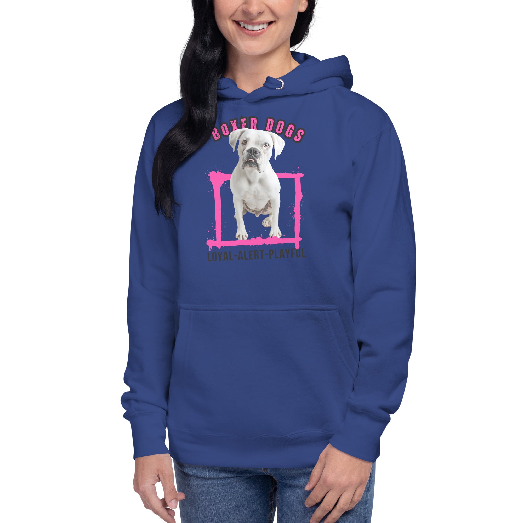 Boxer Dogs Unisex Hoodie