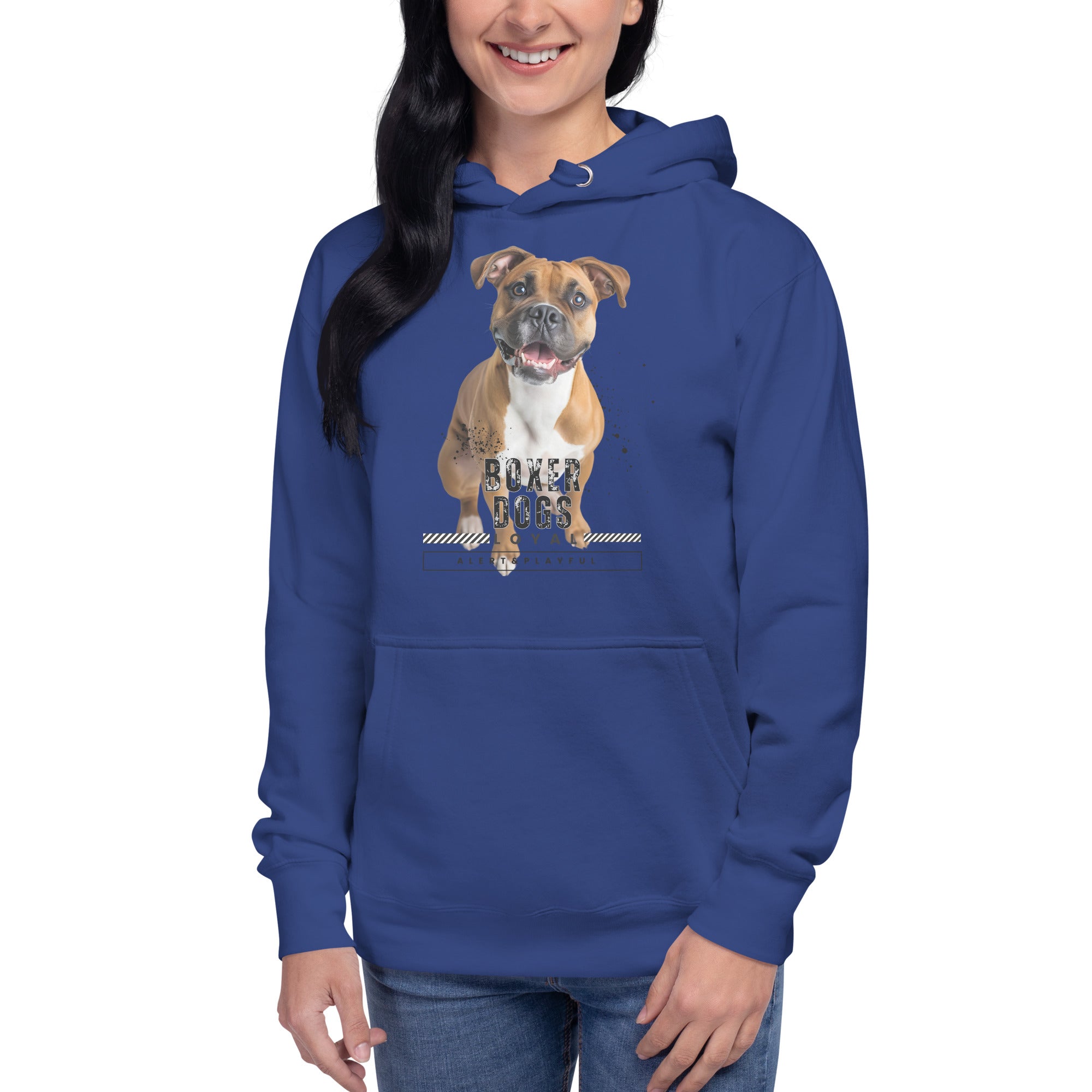 Boxer Dogs Unisex Hoodie