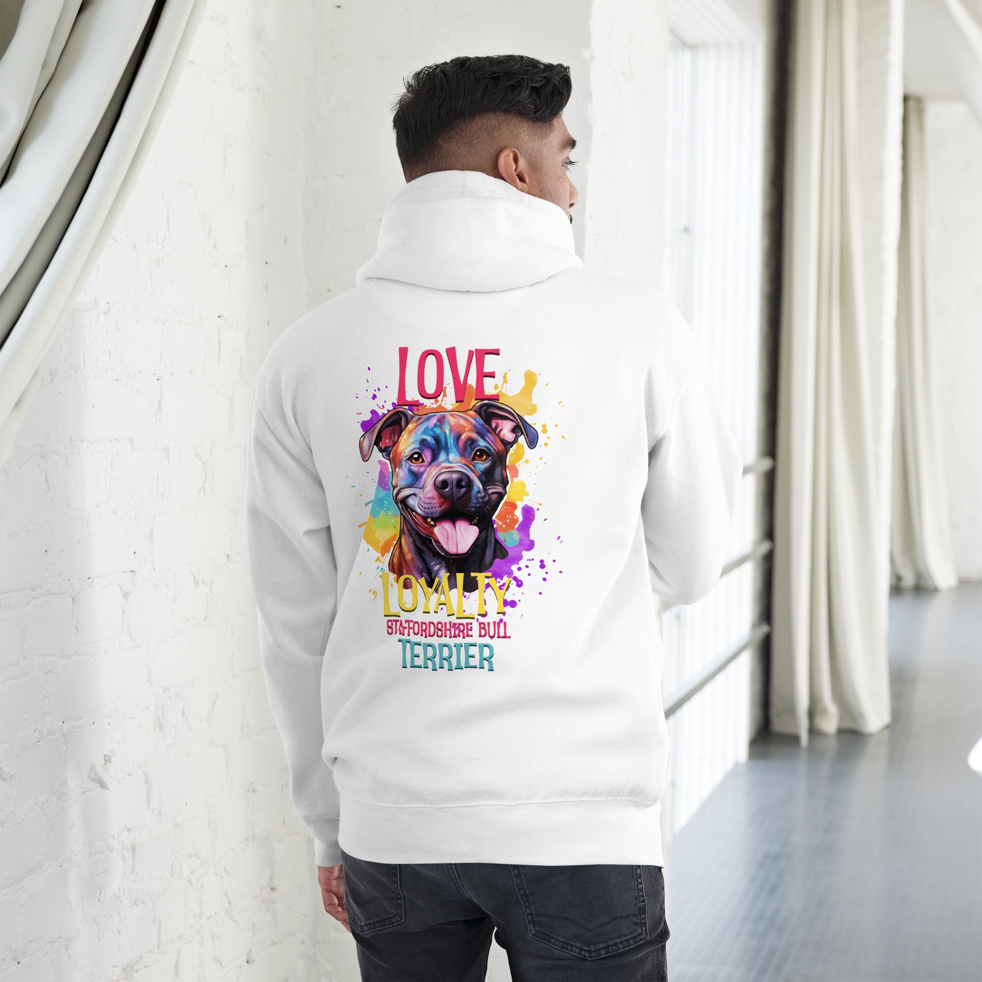 Staffordshire Bull Terrier Unisex Hoodie