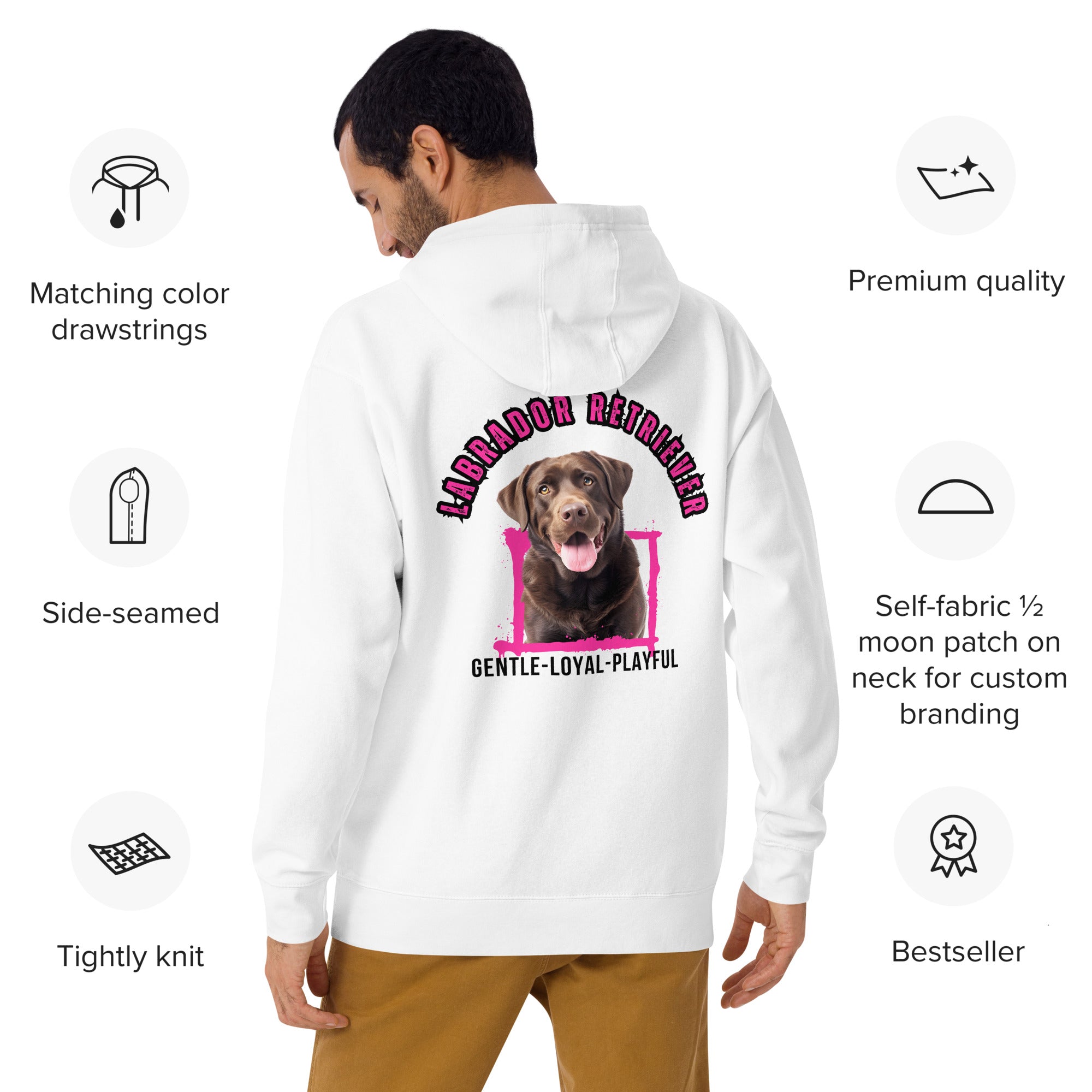 Labrador Retriever Unisex Hoodie