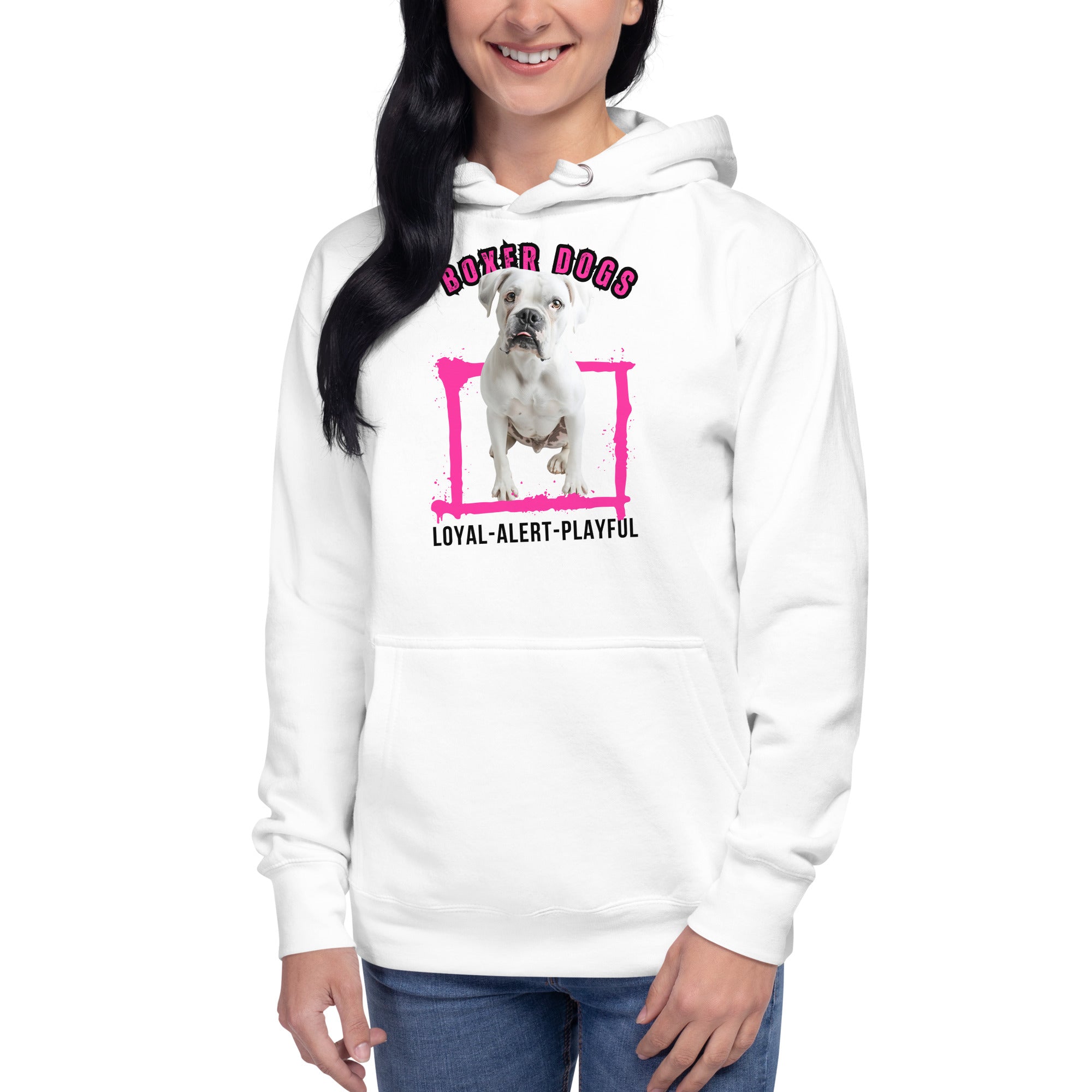 Boxer Dogs Unisex Hoodie