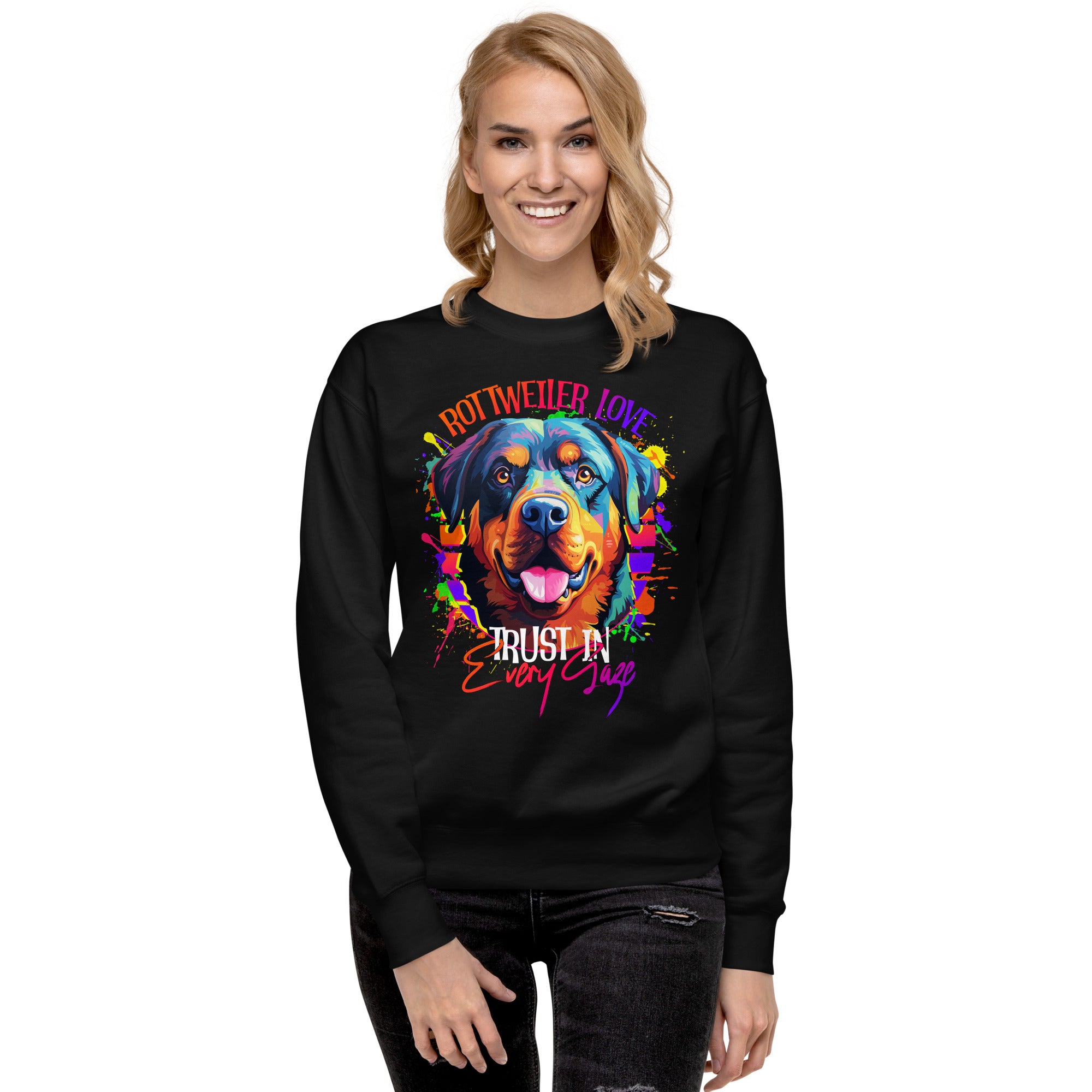 Rottweiler Unisex Premium Sweatshirt