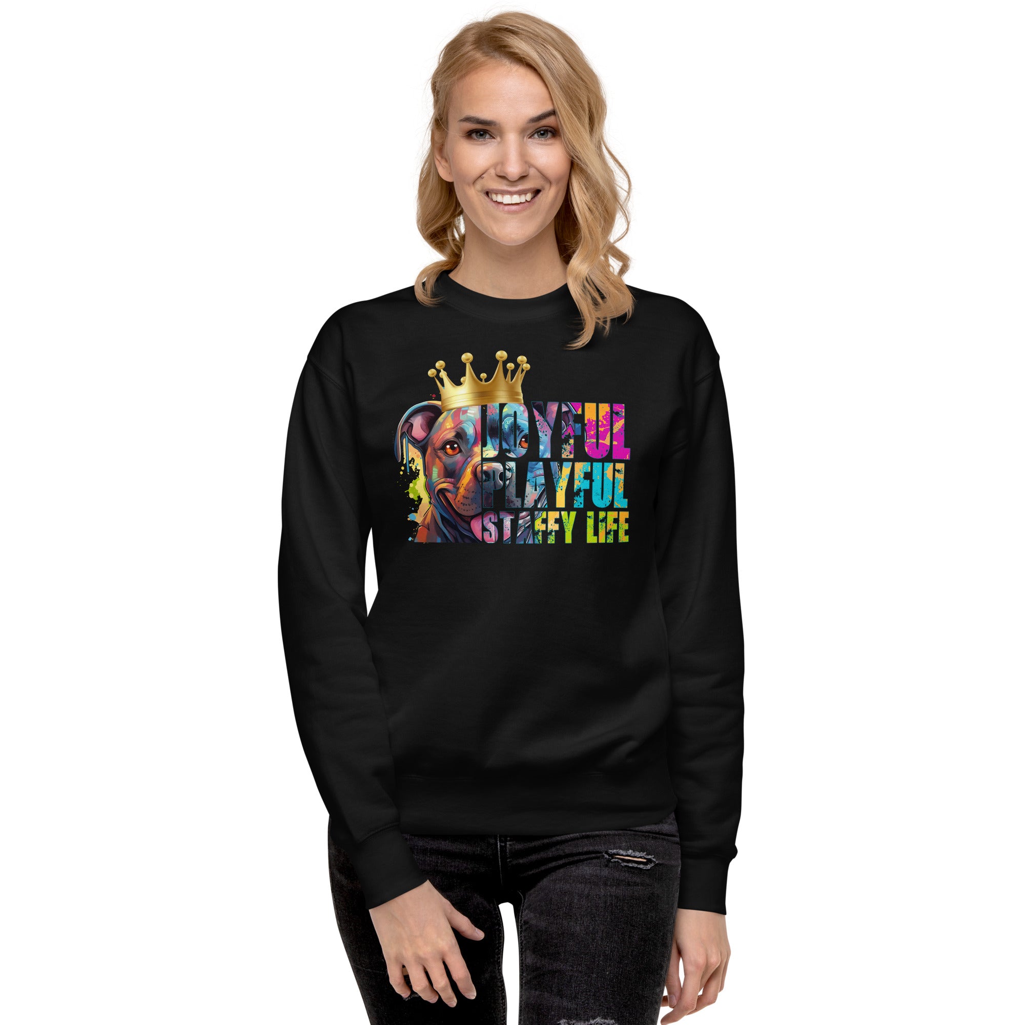 Staffordshire Bull Terrier Unisex Premium Sweatshirt