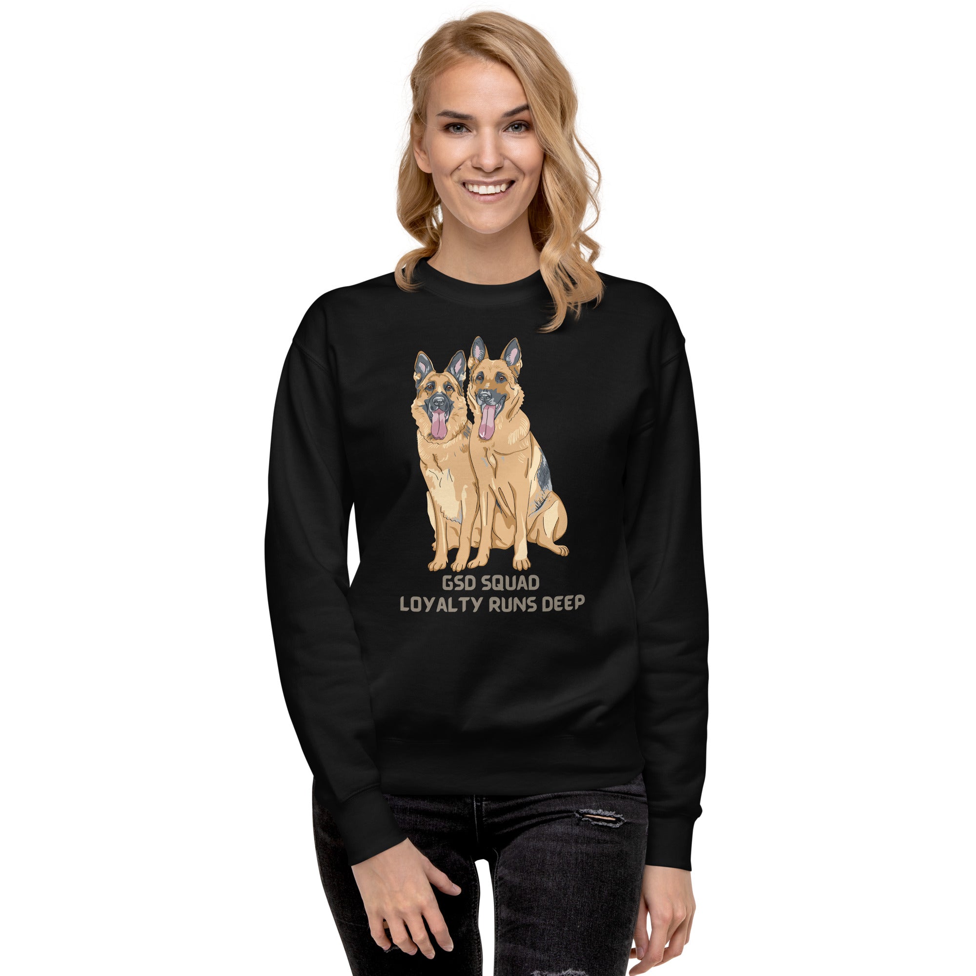 German Shephard Unisex Premium Sweatshirt