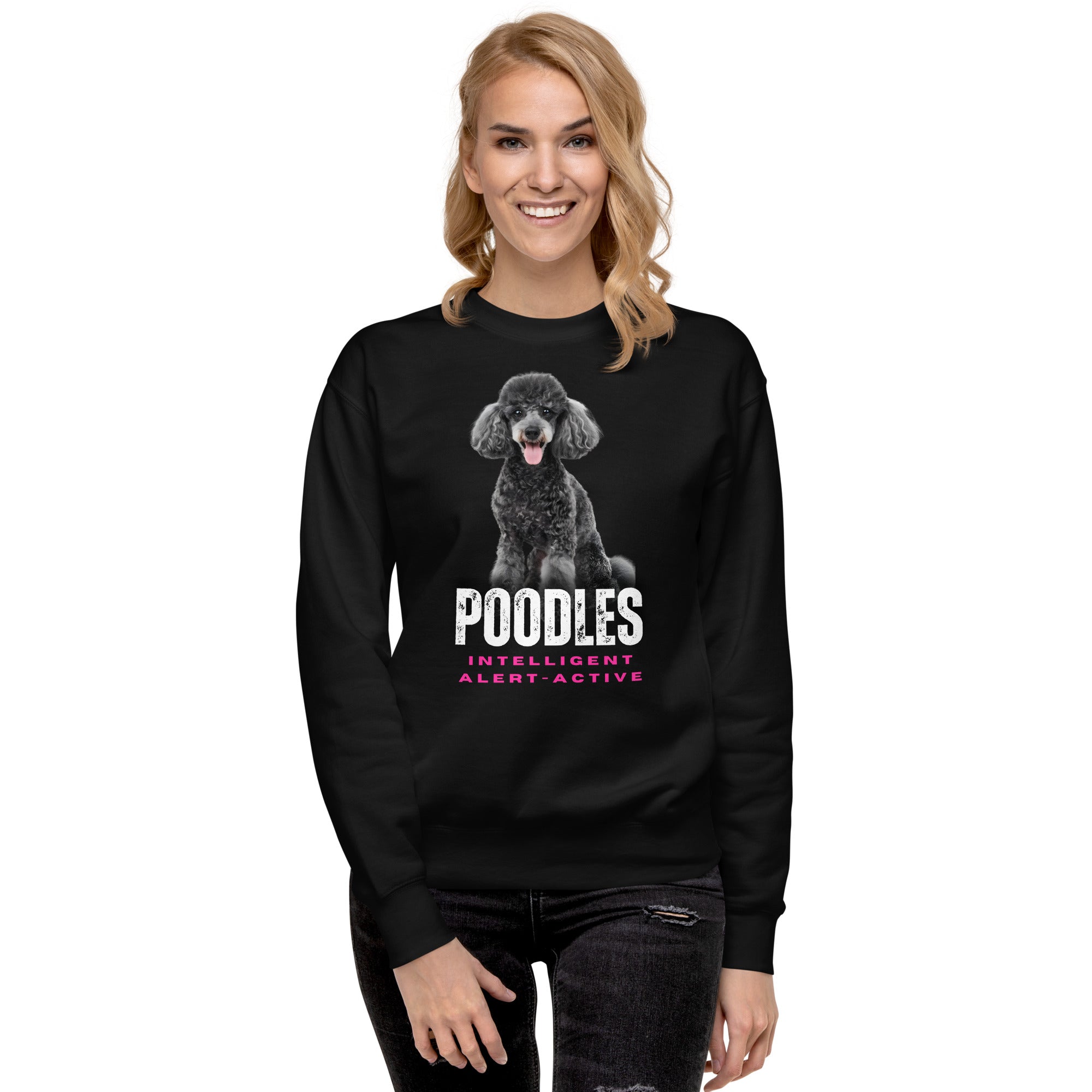 Poodle Unisex Premium Sweatshirt