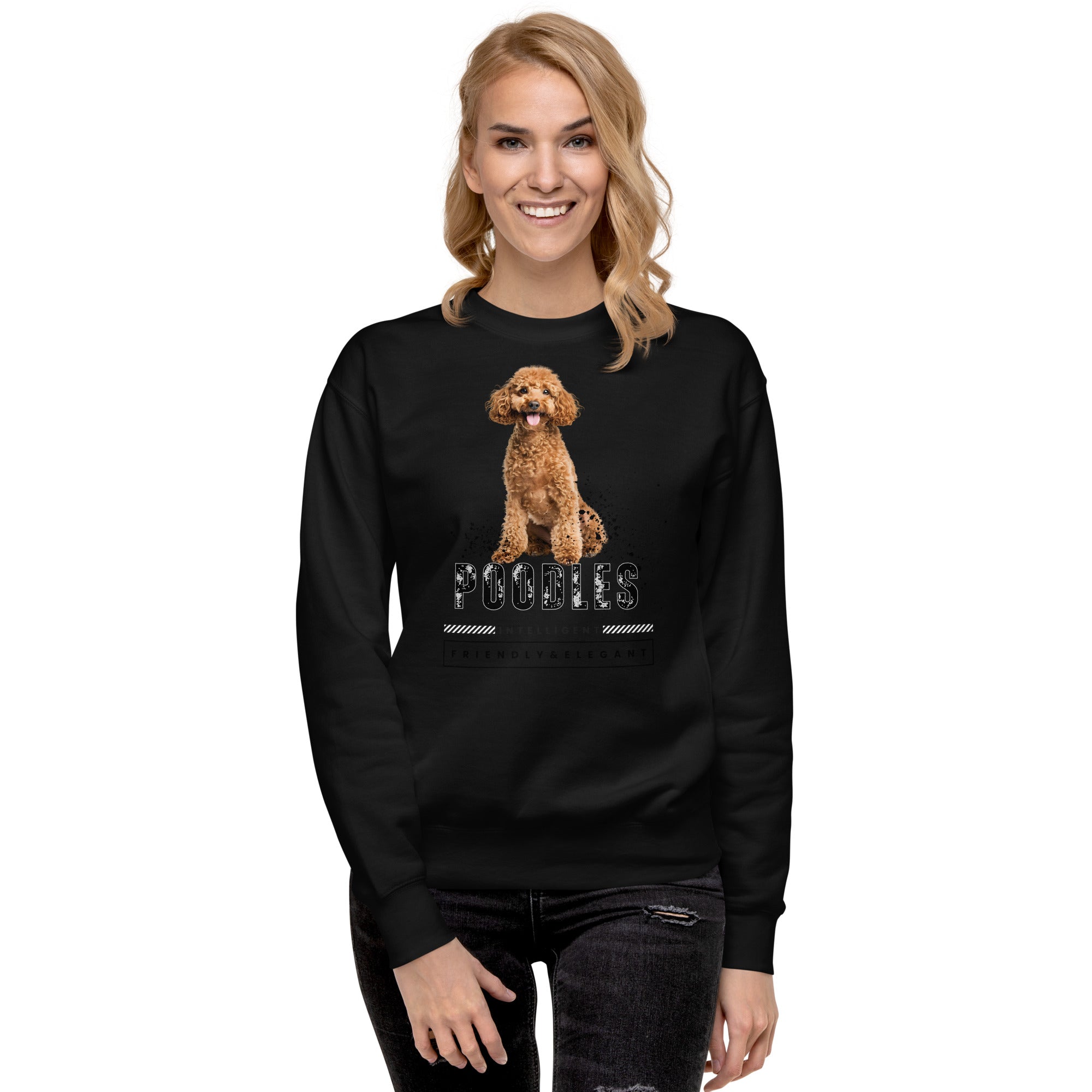 PoodleUnisex Premium Sweatshirt