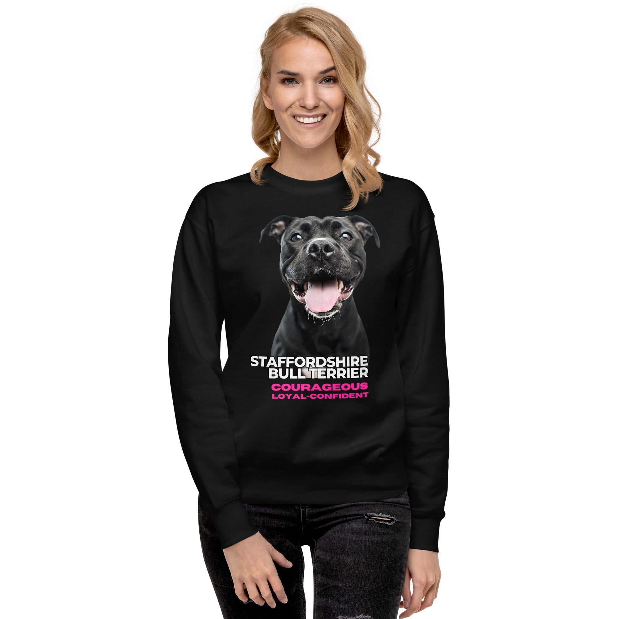 Staffordshire Bull Terrier Unisex Premium Sweatshirt