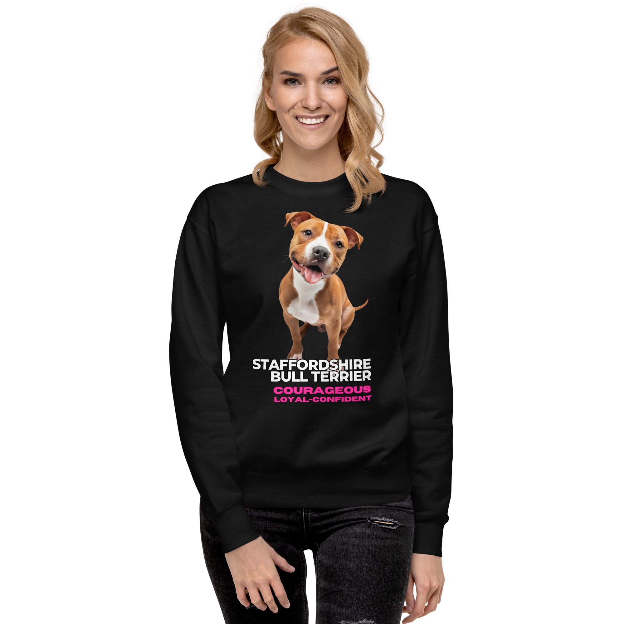 Staffordshire Bull Terrier Unisex Premium Sweatshirt