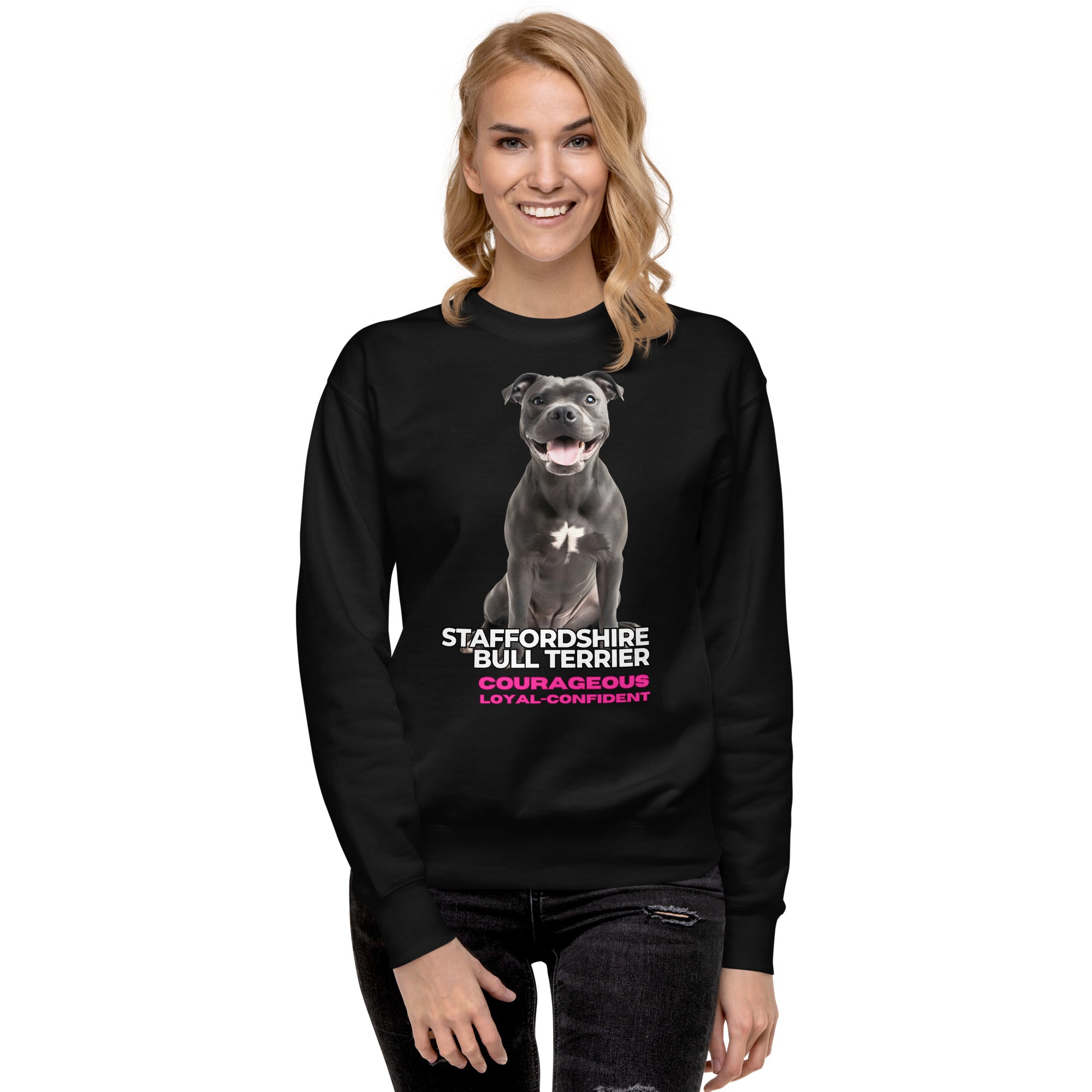 Staffordshire Bull Terrier Unisex Premium Sweatshirt