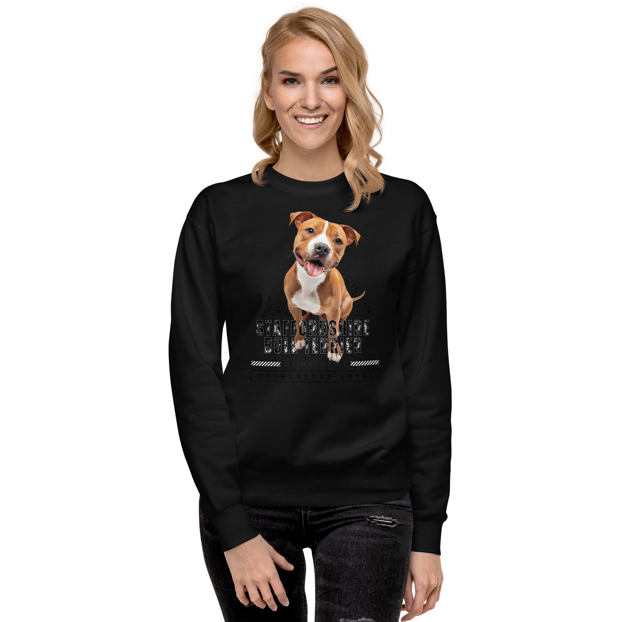 Staffordshire Bull Terrier Unisex Premium Sweatshirt