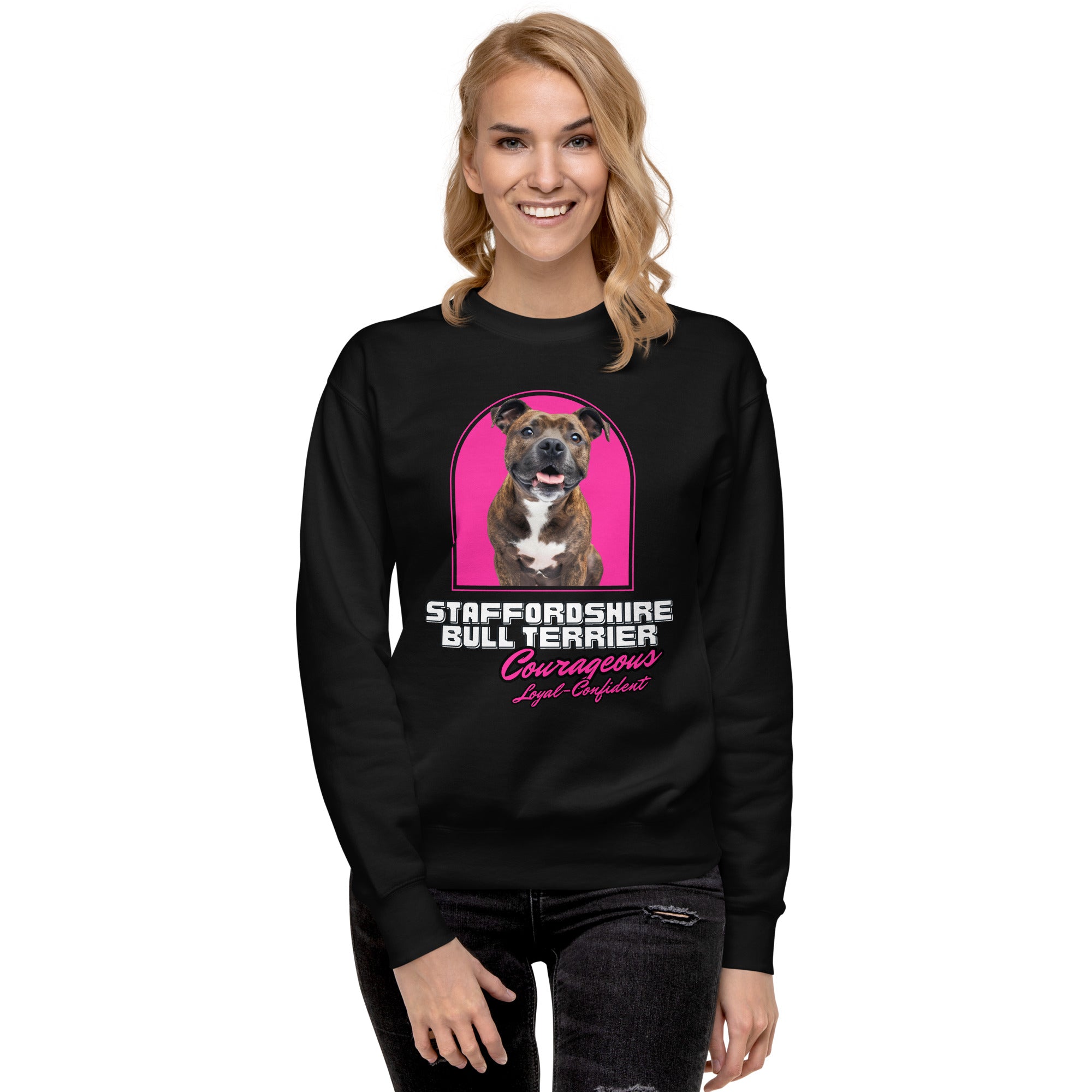 Staffordshire Bull Terrier Unisex Premium Sweatshirt