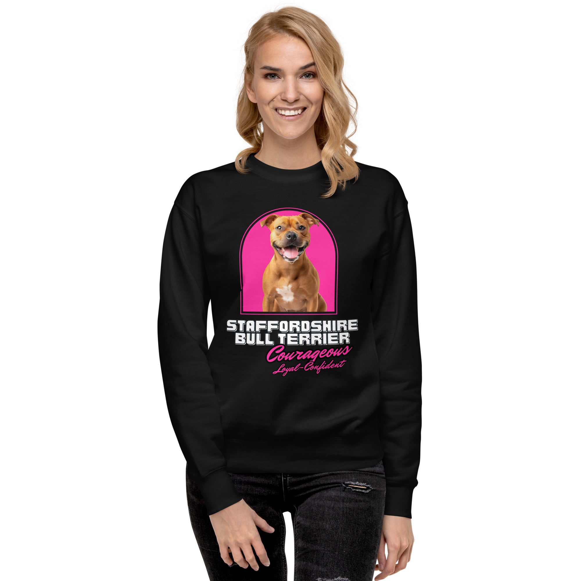 Staffordshire Bull Terrier Unisex Premium Sweatshirt