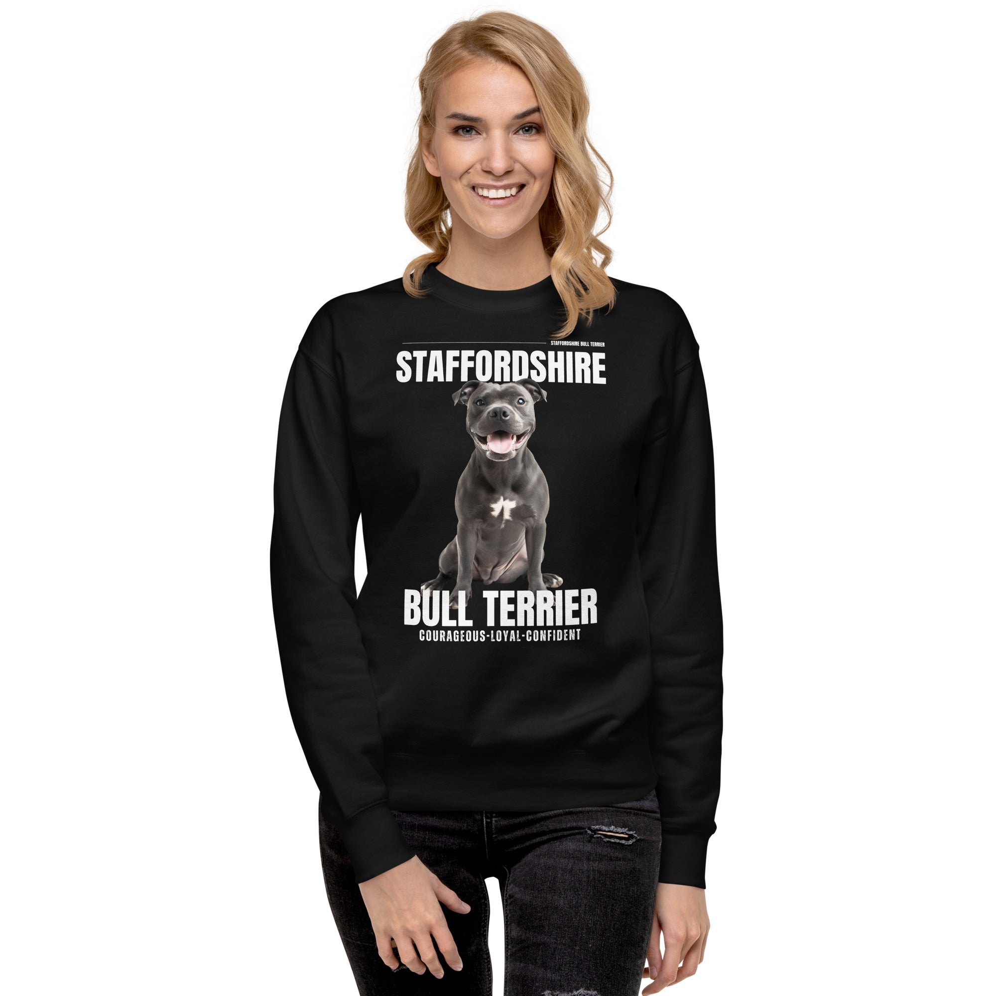 Staffordshire Bull Terrier Unisex Premium Sweatshirt