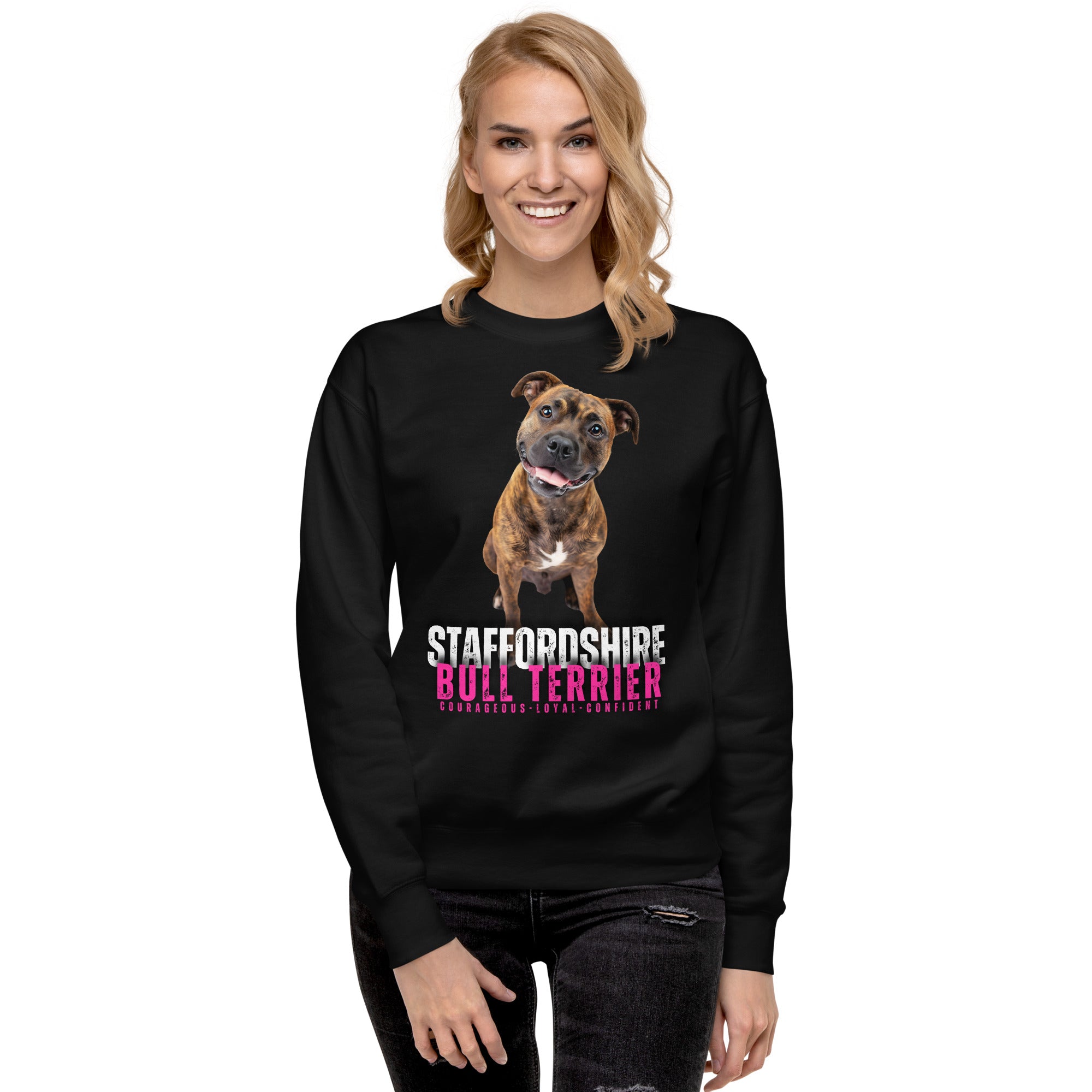 Staffordshire Bull Terrier Unisex Premium Sweatshirt