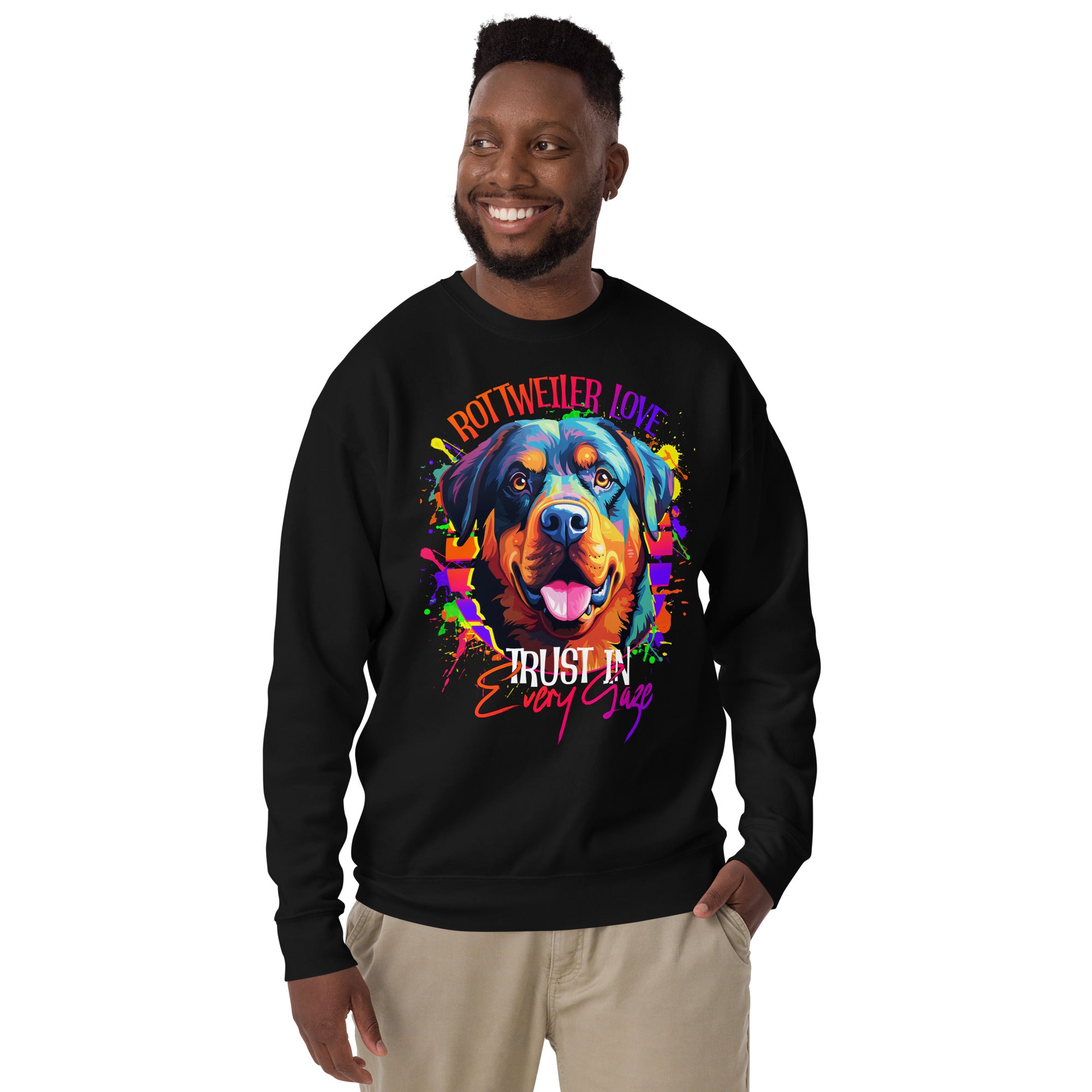 Rottweiler Unisex Premium Sweatshirt