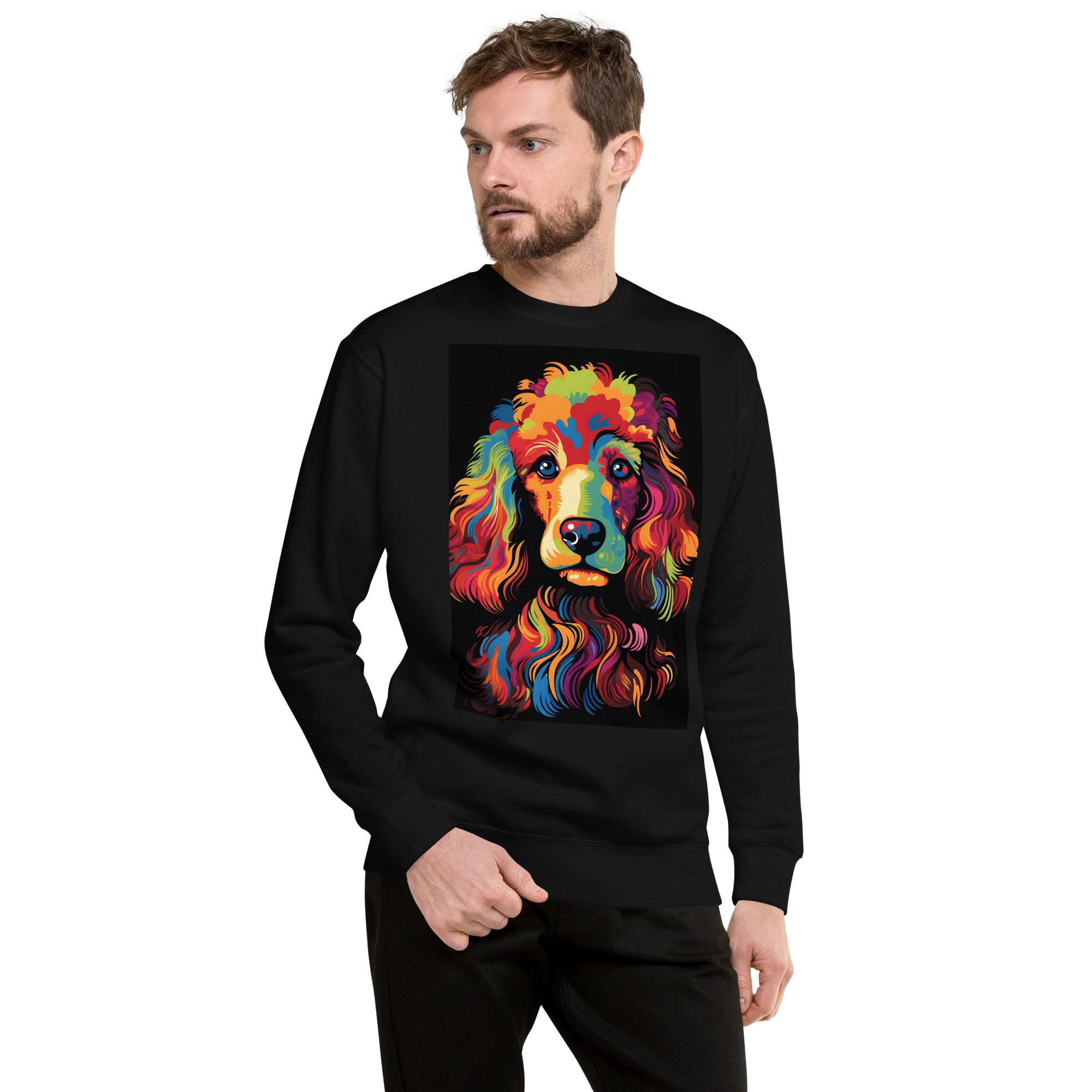 Poodle Unisex Premium Sweatshirt