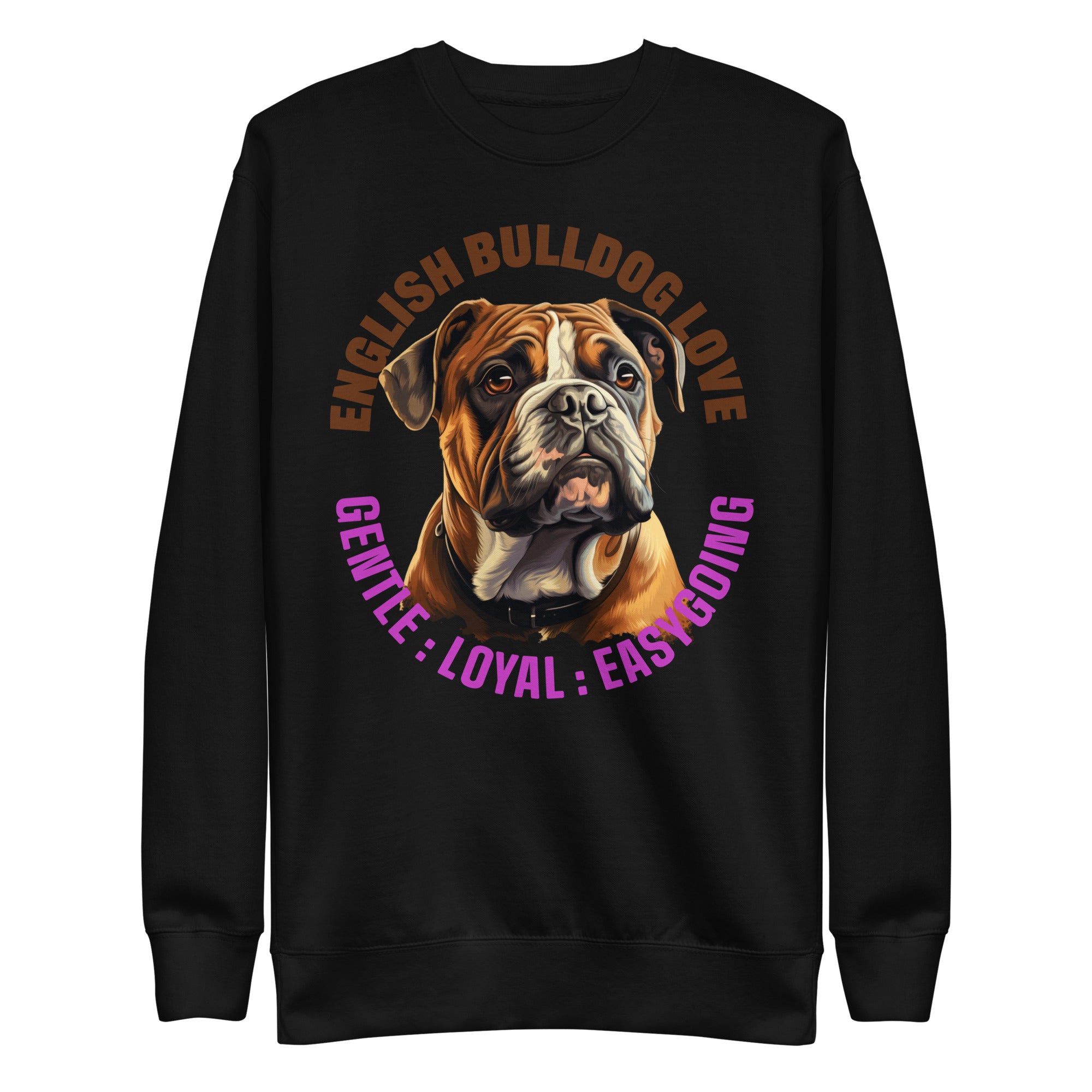 English Bulldog Unisex Premium Sweatshirt