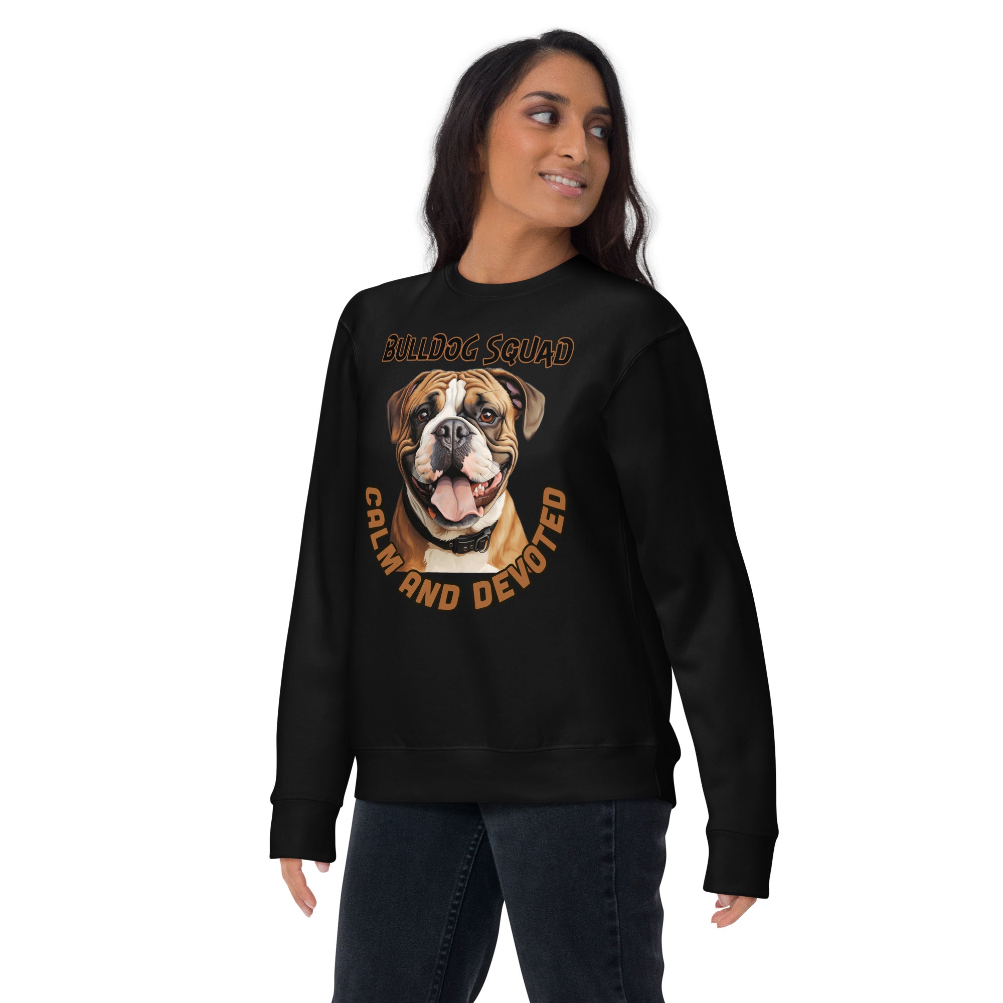 English Bulldog Unisex Premium Sweatshirt