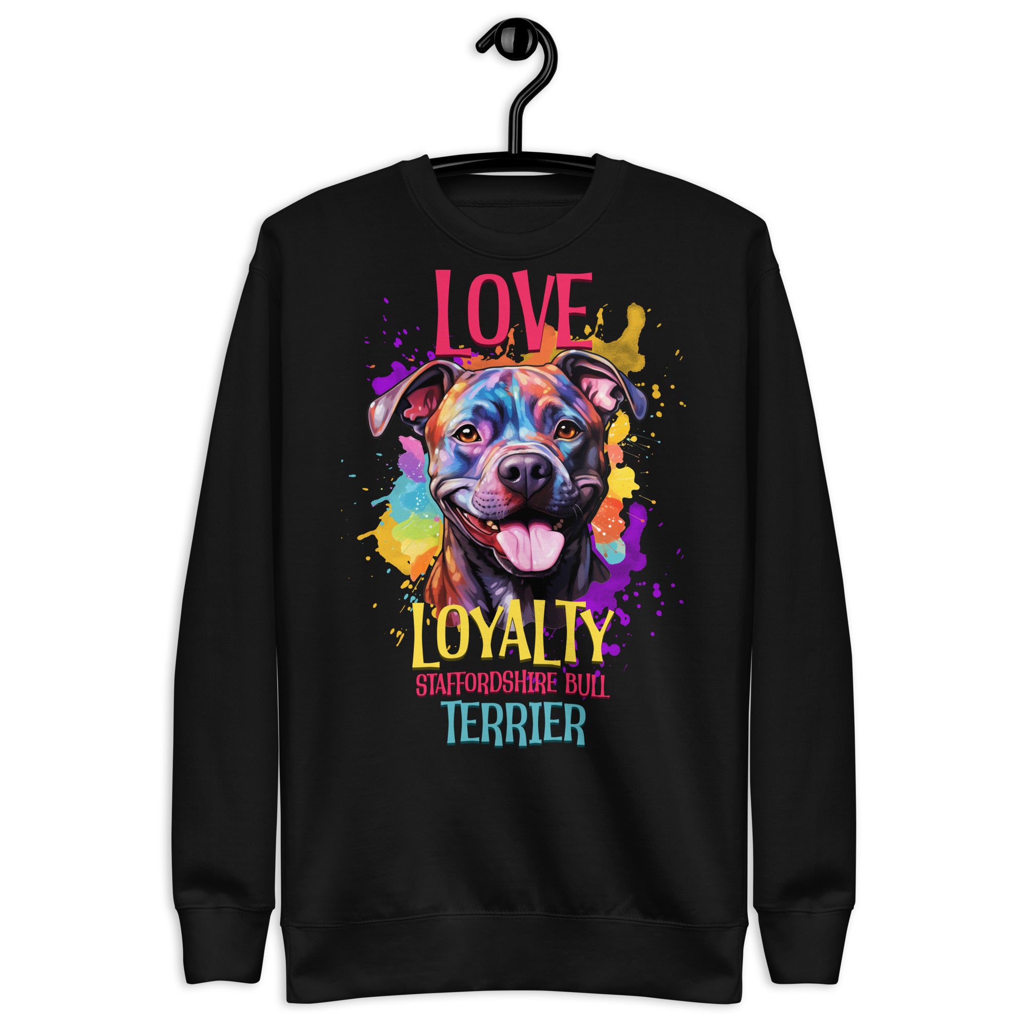 Staffordshire Bull Terrier Unisex Premium Sweatshirt