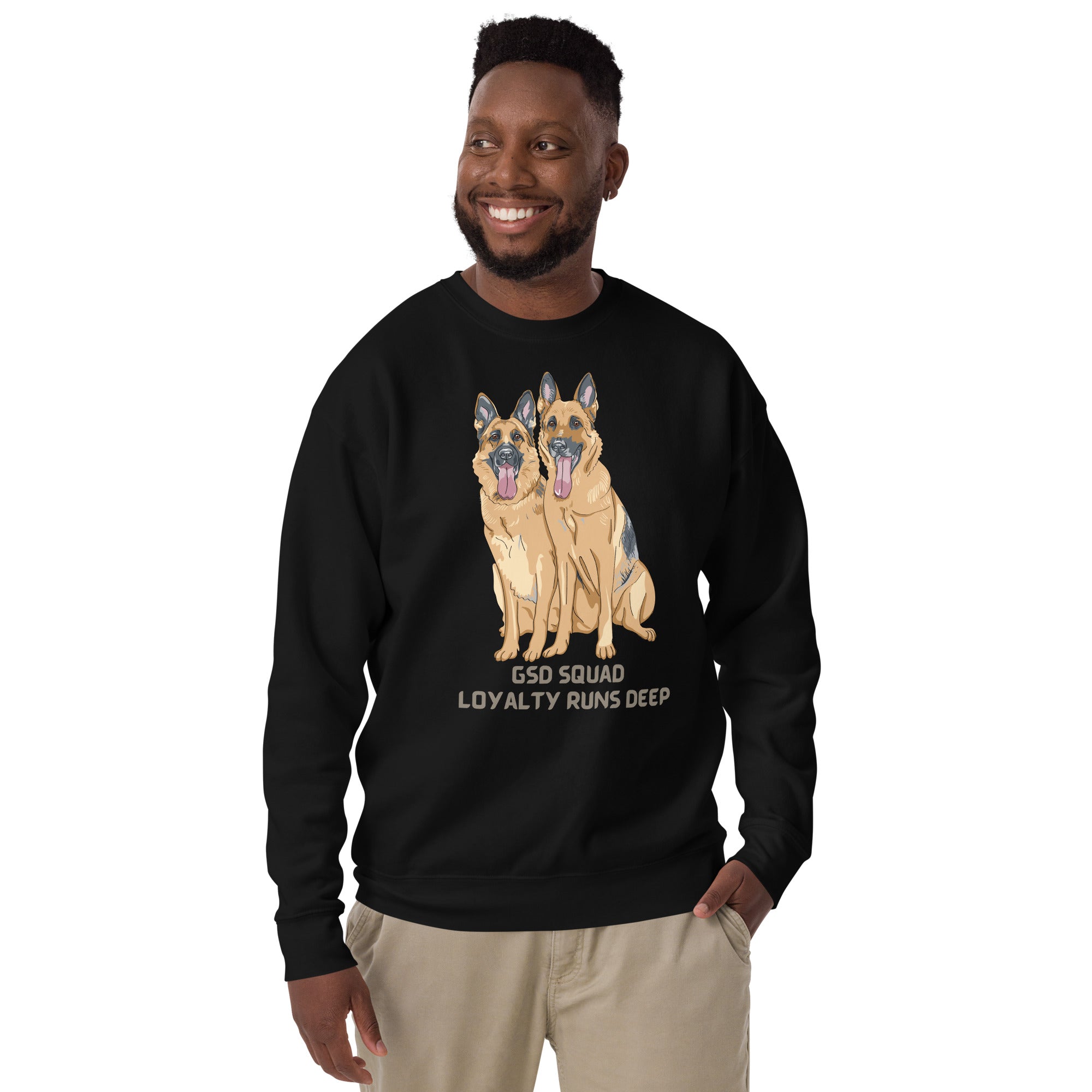 German Shephard Unisex Premium Sweatshirt