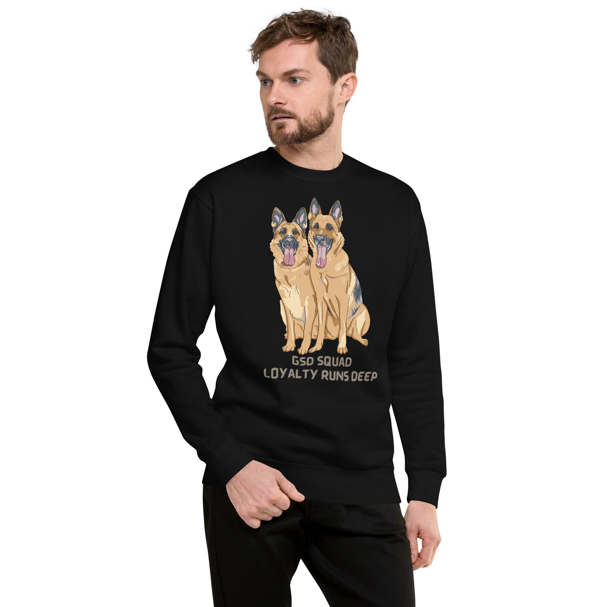 German Shephard Unisex Premium Sweatshirt