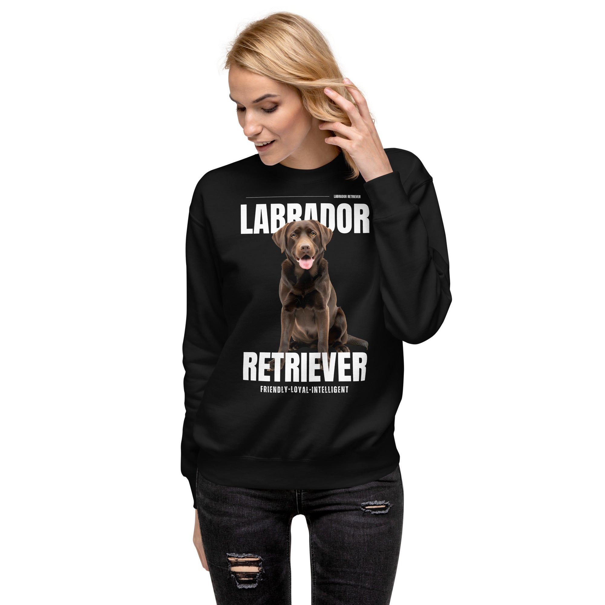 Labrador Retriever Unisex Premium Sweatshirt