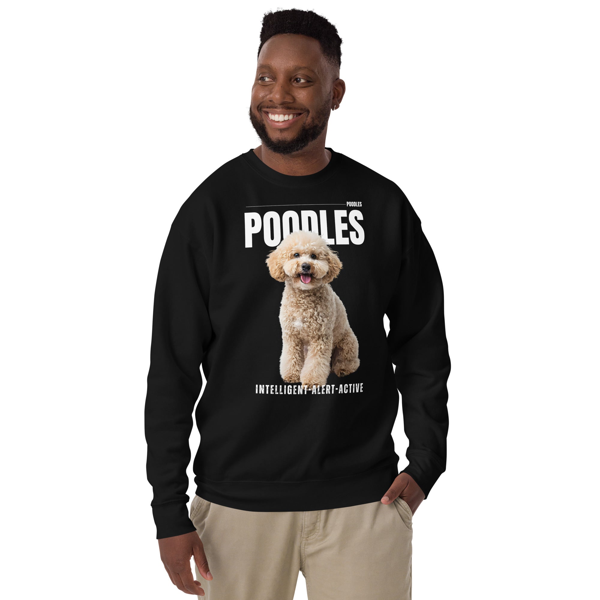 Poodle Unisex Premium Sweatshirt