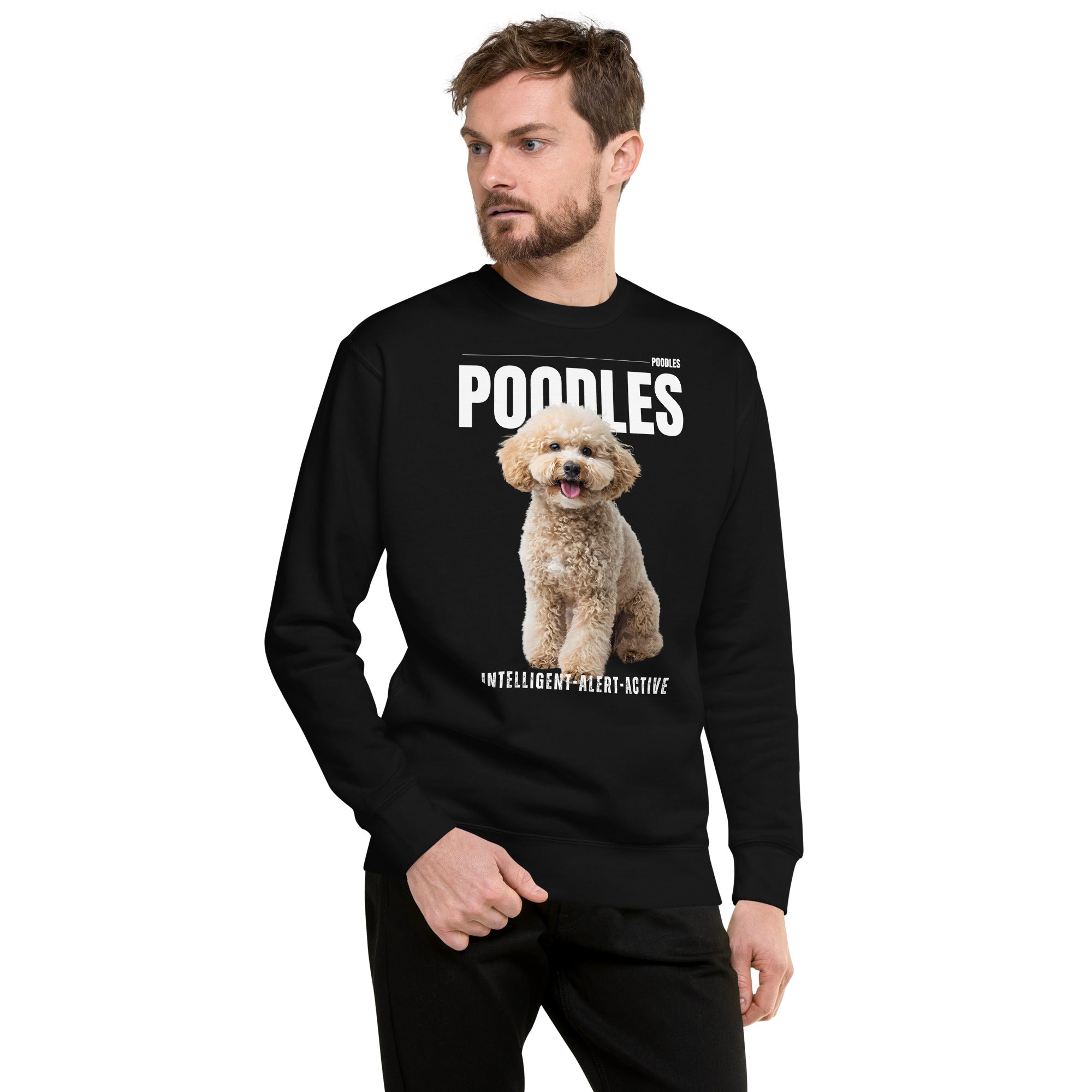 Poodle Unisex Premium Sweatshirt