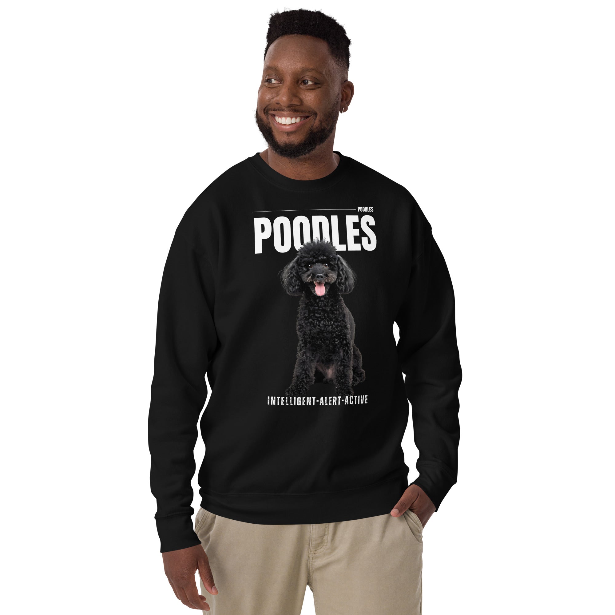 PoodleUnisex Premium Sweatshirt