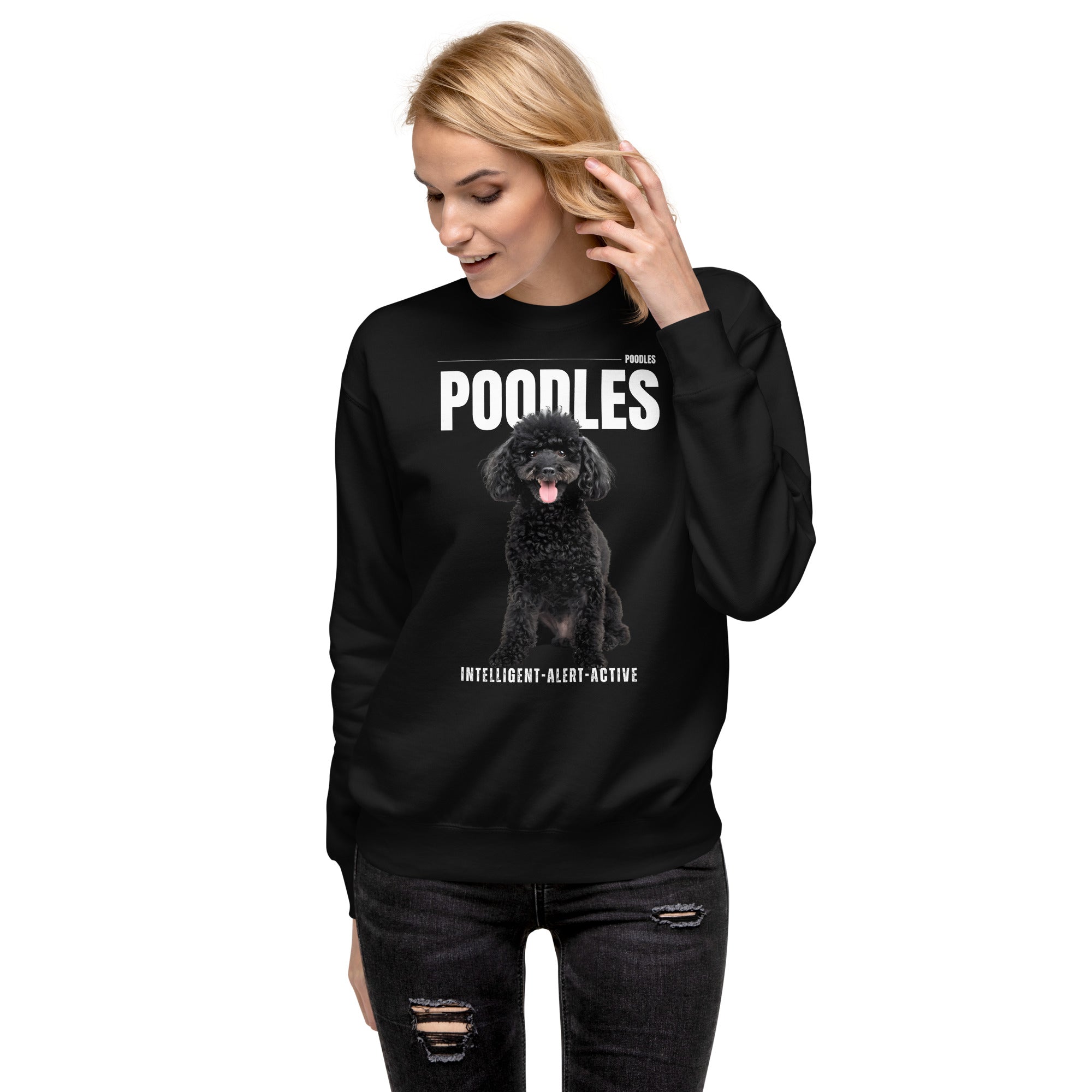 PoodleUnisex Premium Sweatshirt