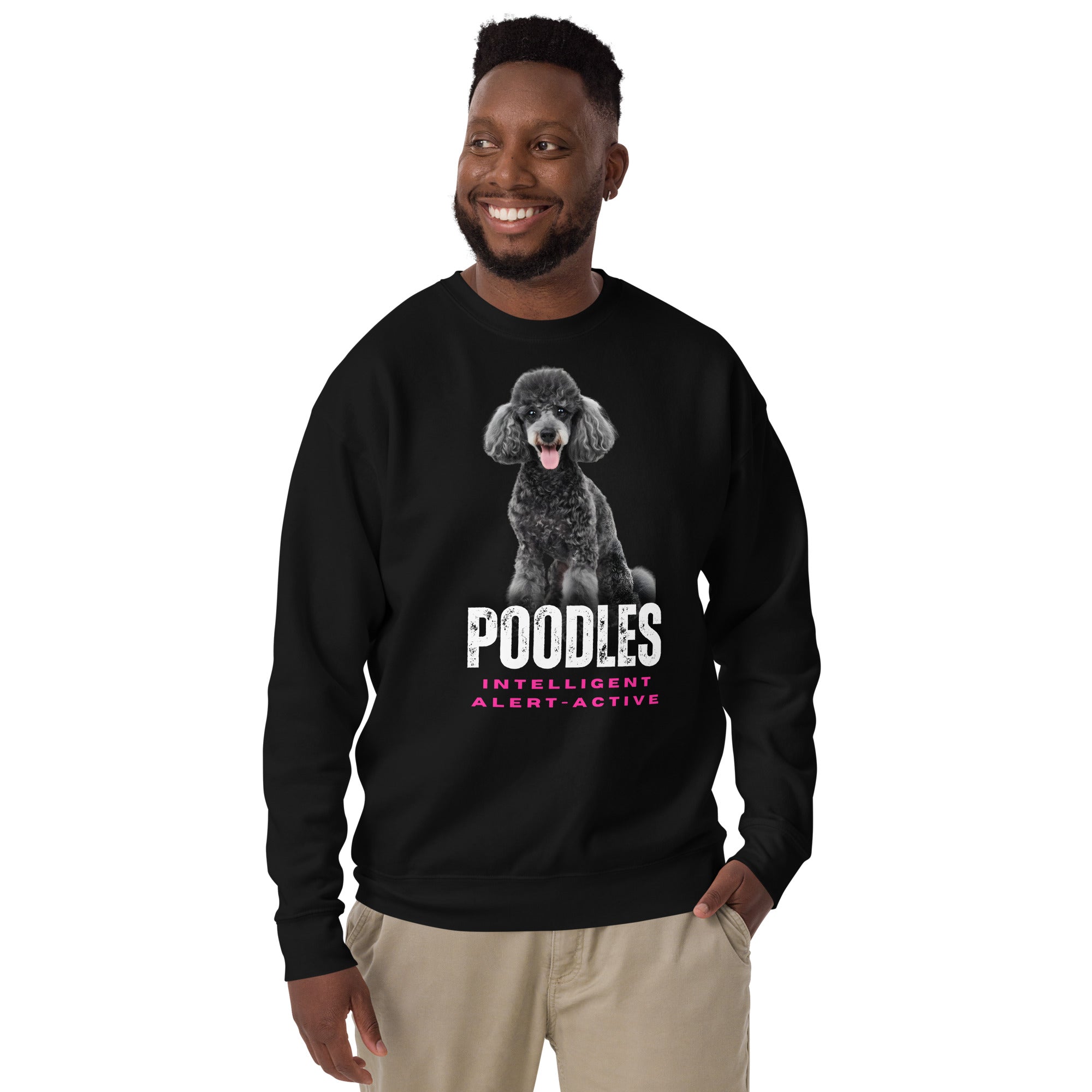 Poodle Unisex Premium Sweatshirt