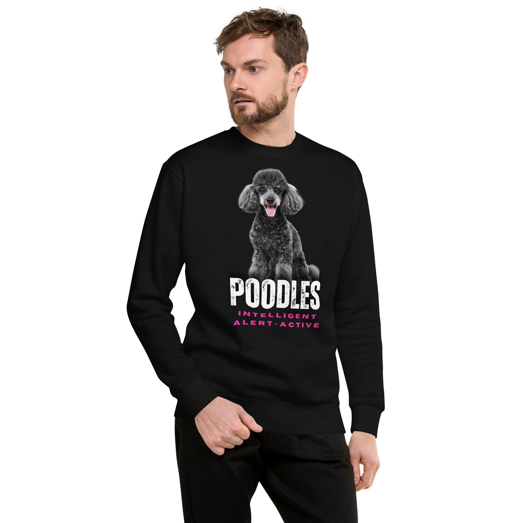 Poodle Unisex Premium Sweatshirt