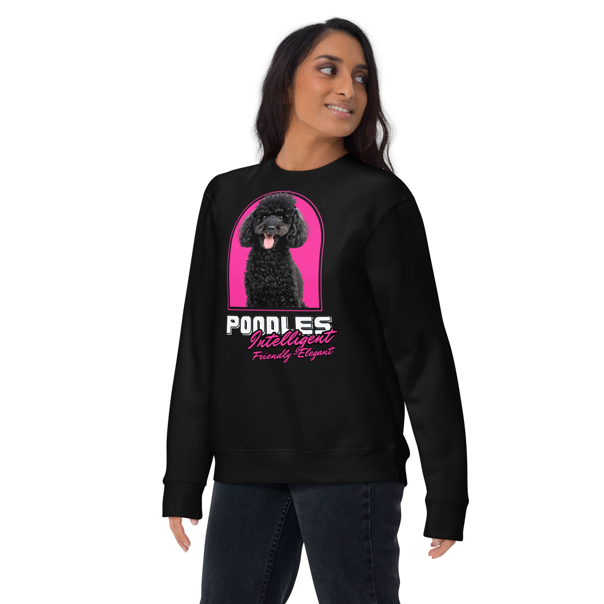 Poodle Unisex Premium Sweatshirt