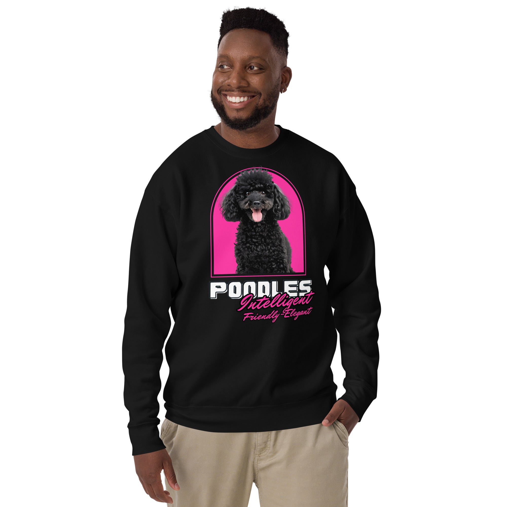 Poodle Unisex Premium Sweatshirt