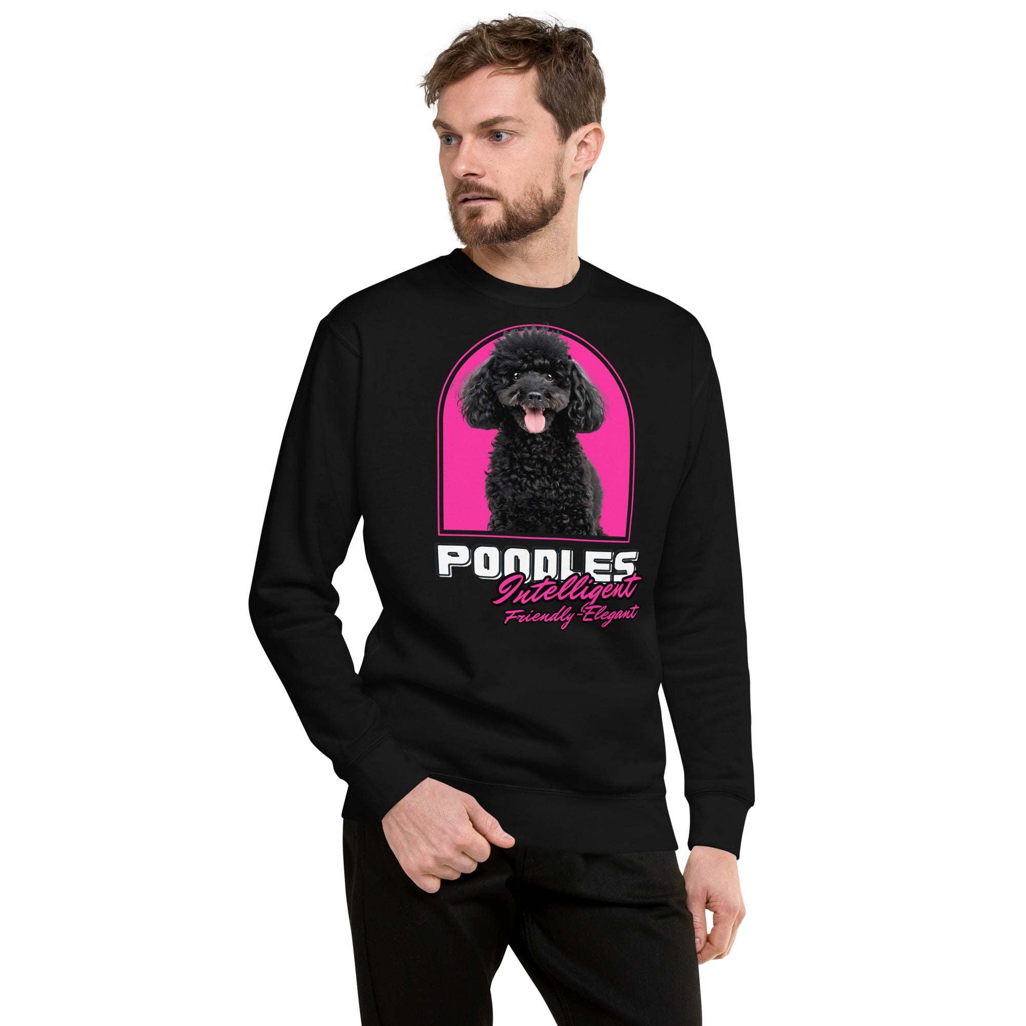 Poodle Unisex Premium Sweatshirt