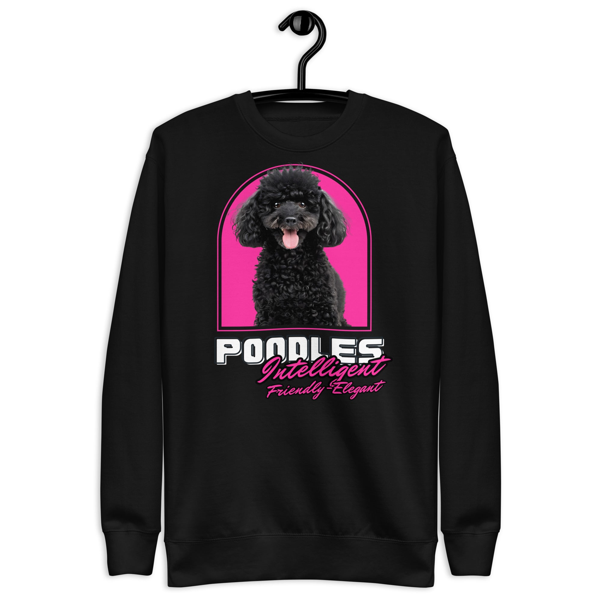 Poodle Unisex Premium Sweatshirt