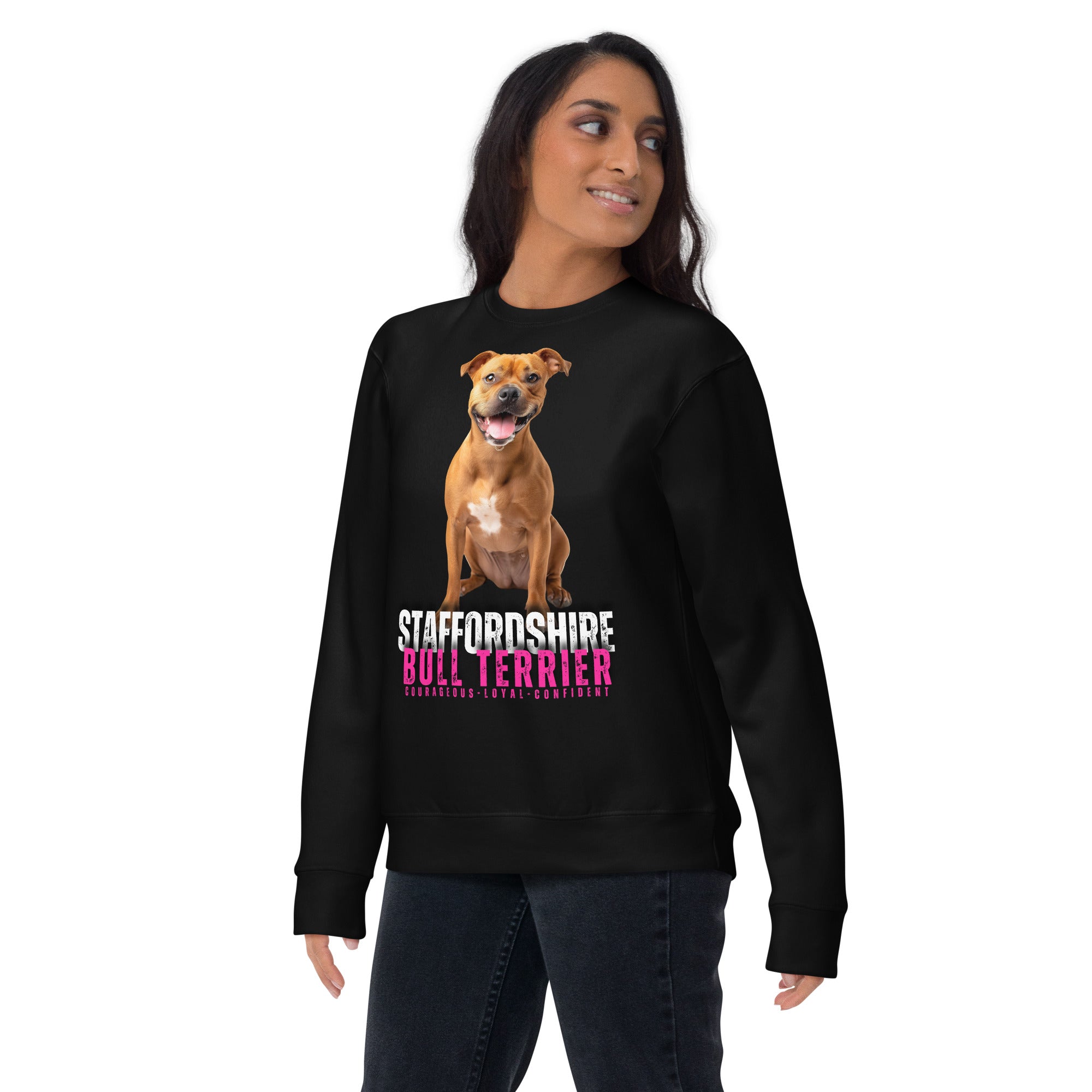 Staffordshire Bull Terrier Unisex Premium Sweatshirt